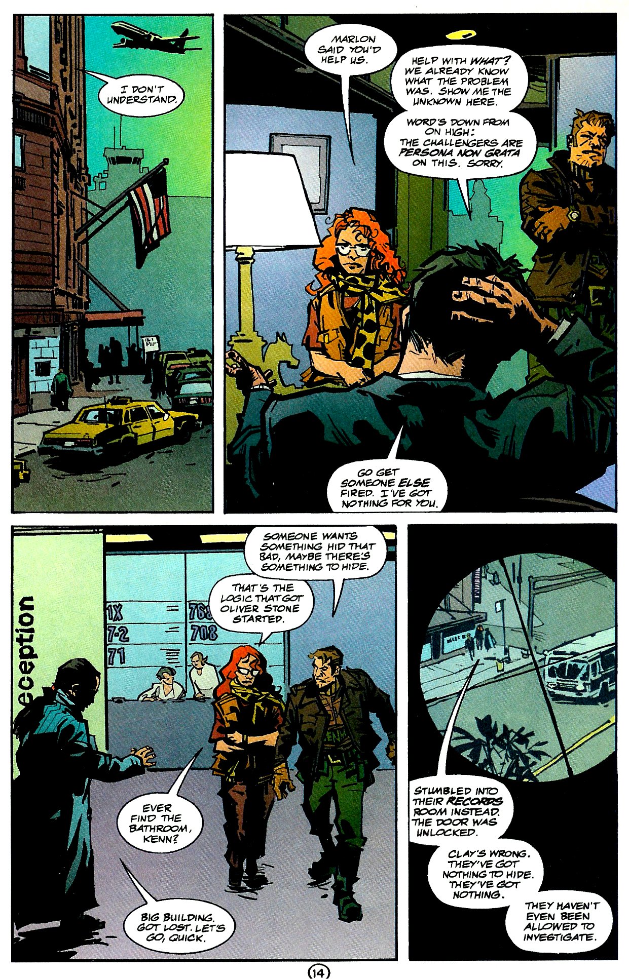 Read online Challengers of the Unknown (1997) comic -  Issue #7 - 15