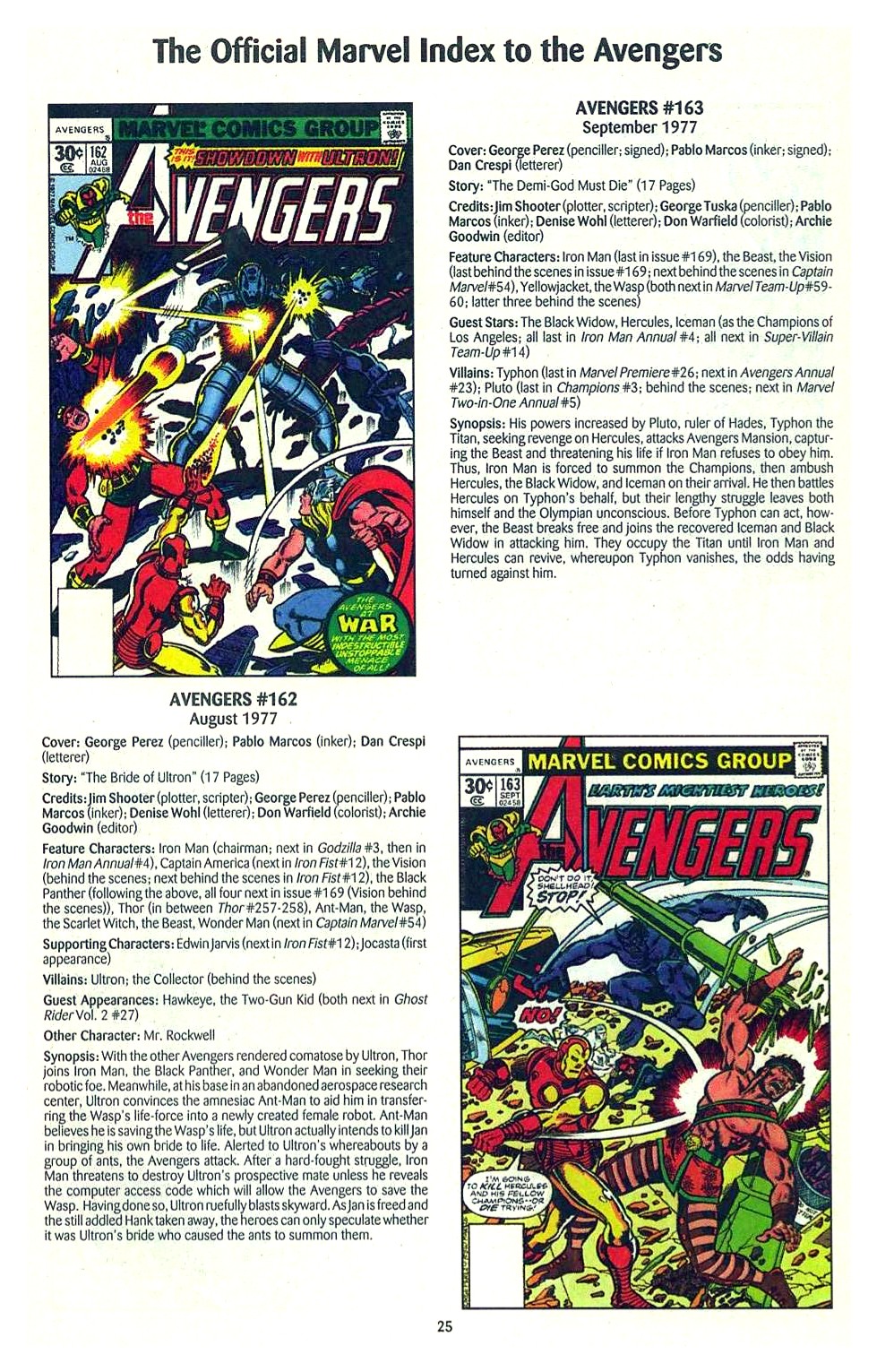 Read online The Official Marvel Index to the Avengers comic -  Issue #3 - 27