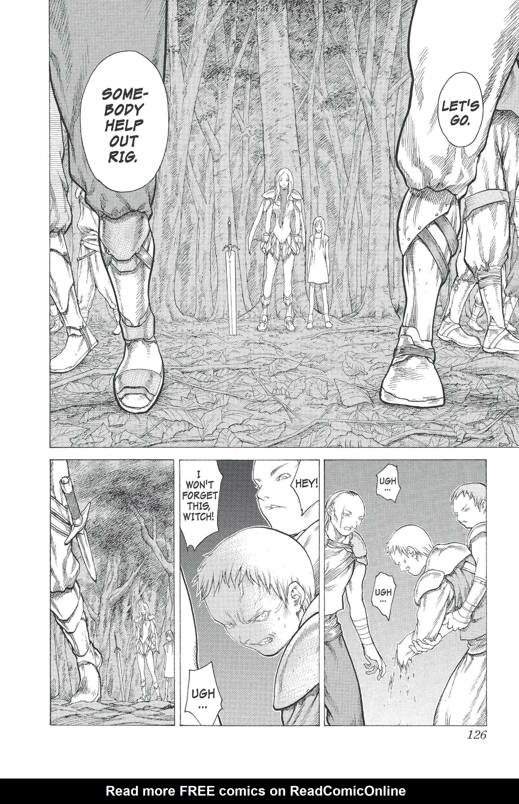 Read online Claymore comic -  Issue #3 - 119