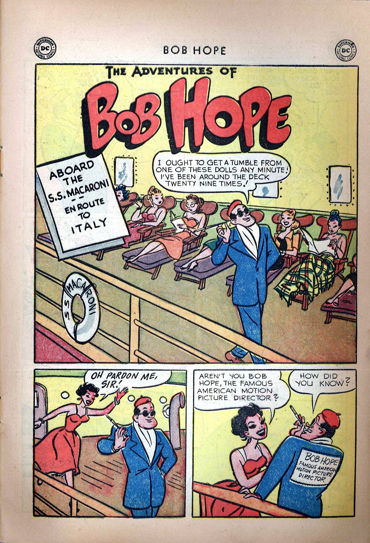 Read online The Adventures of Bob Hope comic -  Issue #23 - 11