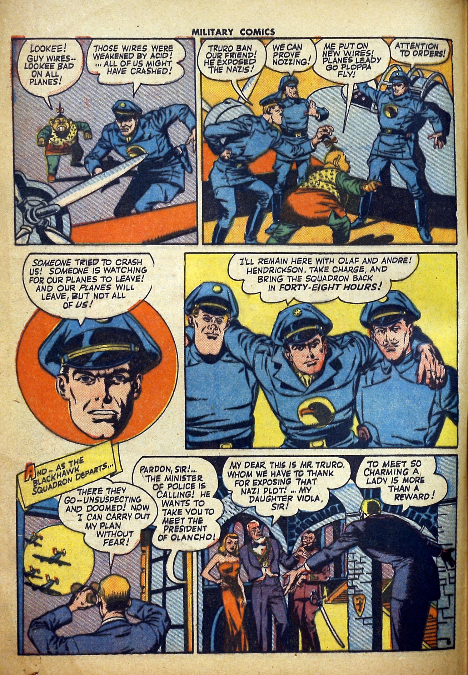 Read online Military Comics comic -  Issue #26 - 8