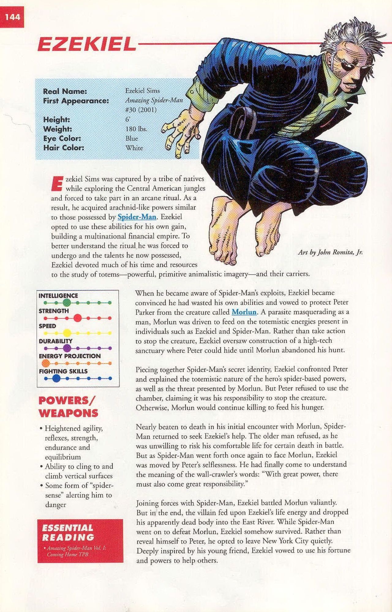 Read online Marvel Encyclopedia comic -  Issue # TPB 1 - 142