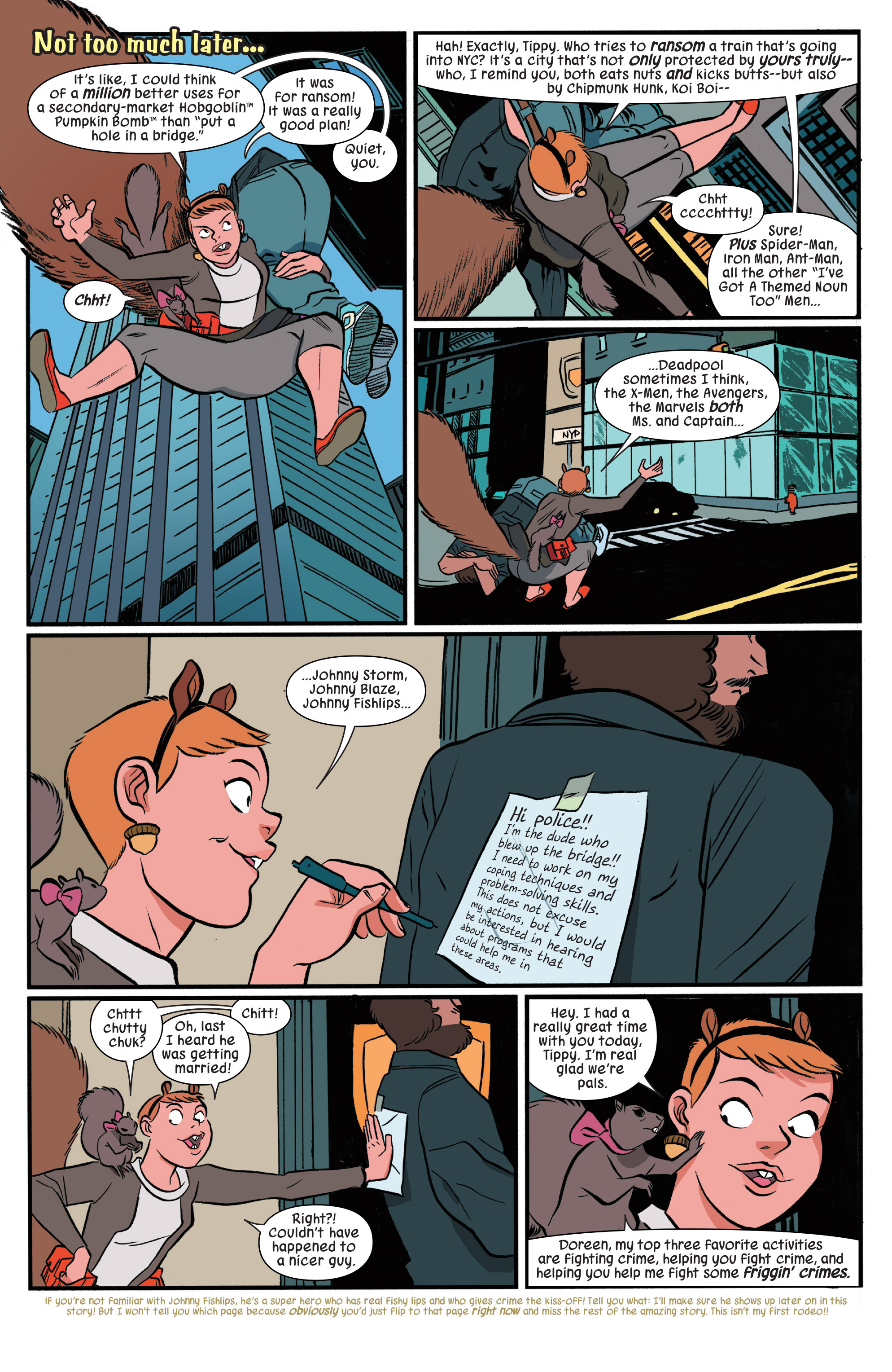Read online The Unbeatable Squirrel Girl Beats Up the Marvel Universe comic -  Issue # TPB - 10