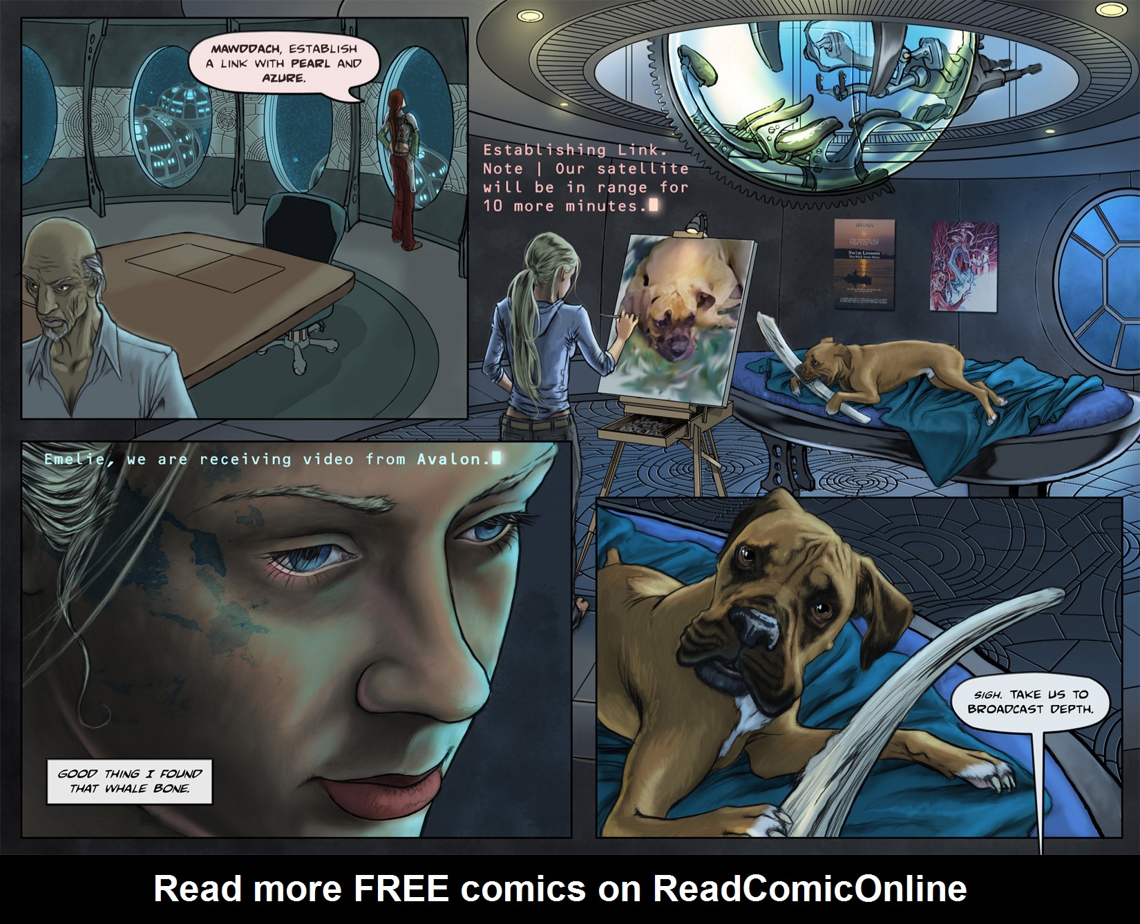 Read online Azure comic -  Issue #5 - 8
