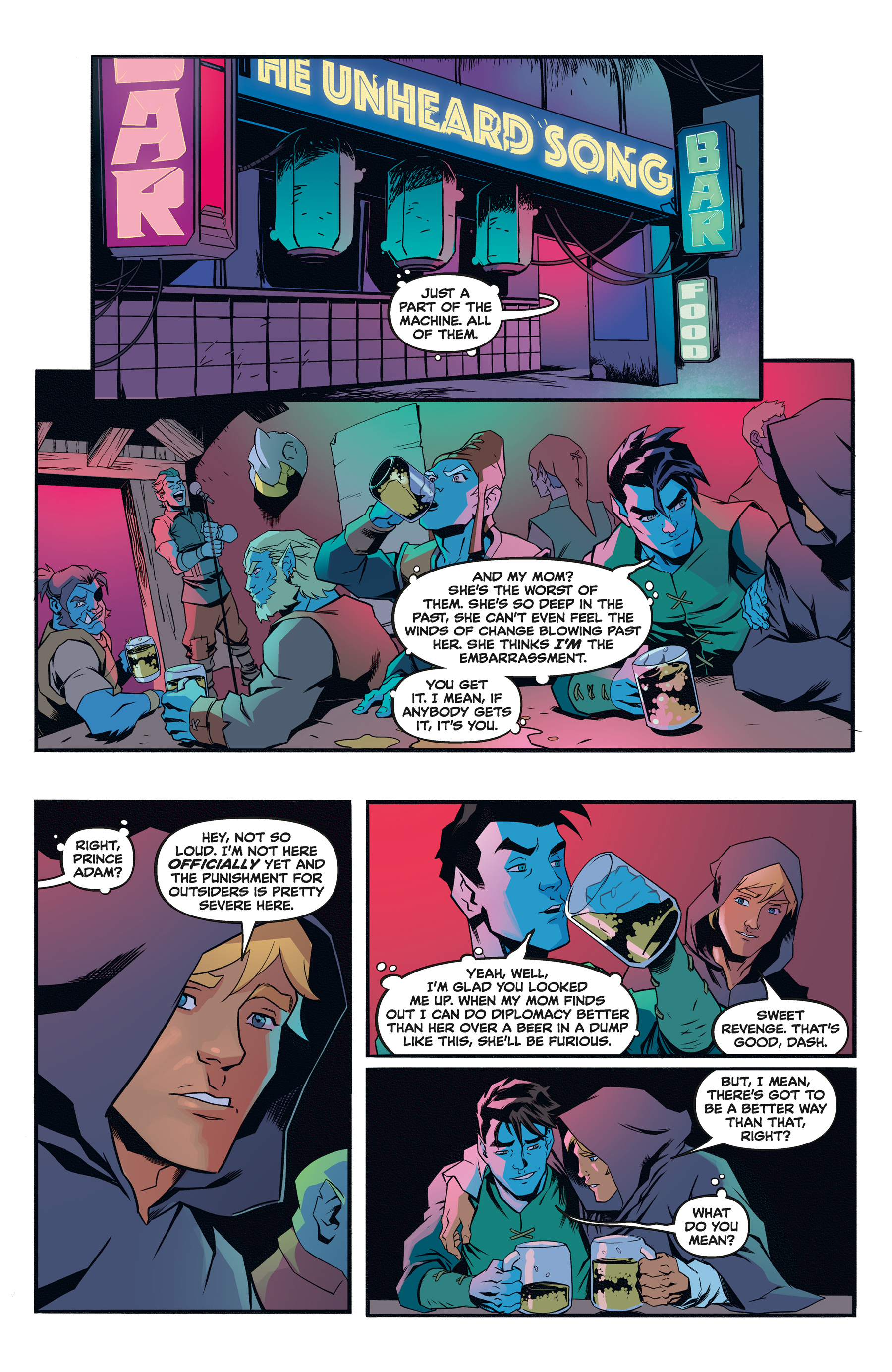 Read online Masters of the Universe: Forge of Destiny comic -  Issue #1 - 16