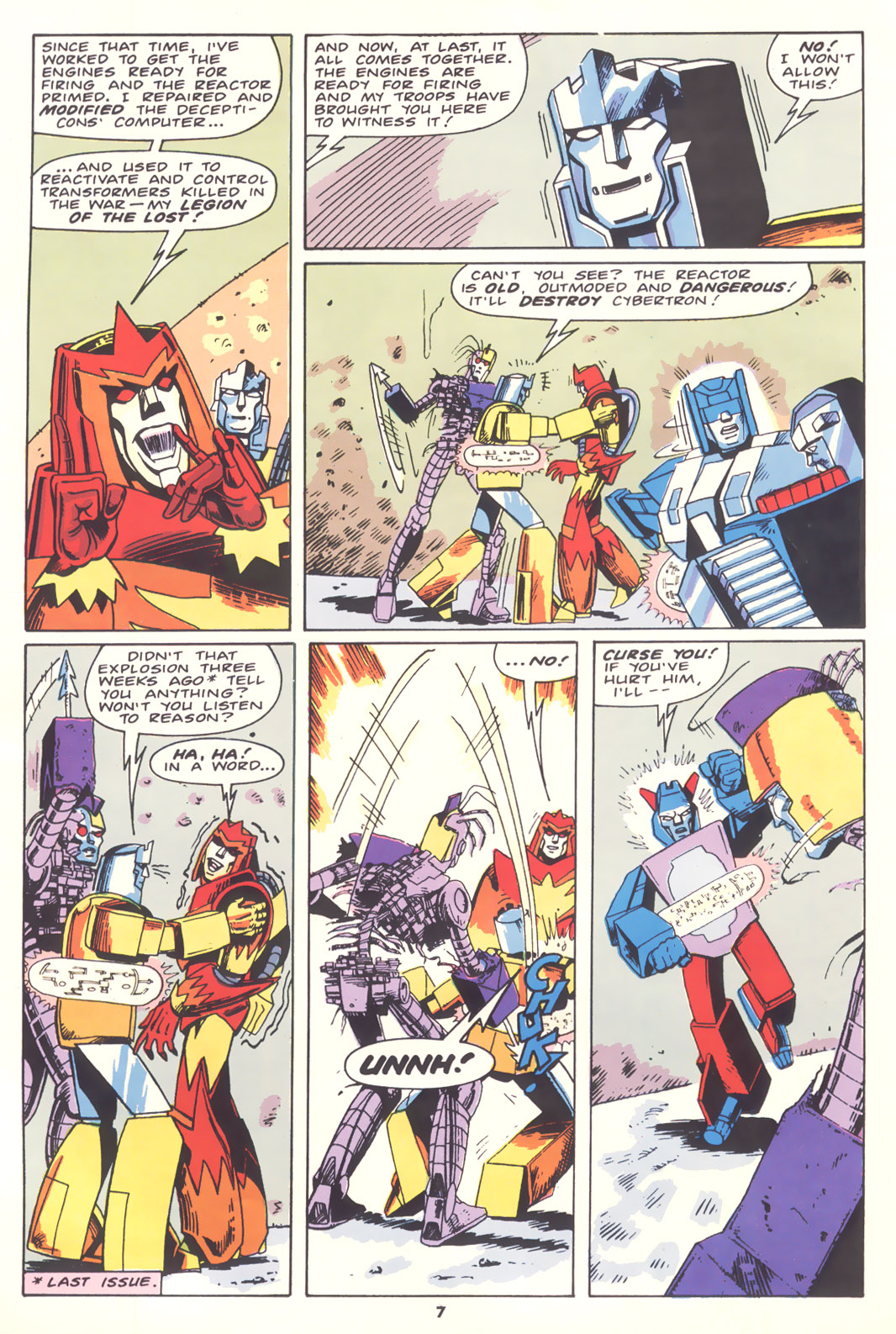 Read online The Transformers (UK) comic -  Issue #167 - 7
