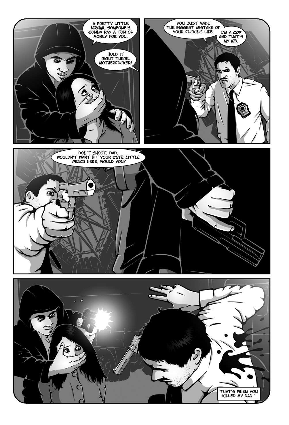 Read online Hollow Girl comic -  Issue #7 - 34