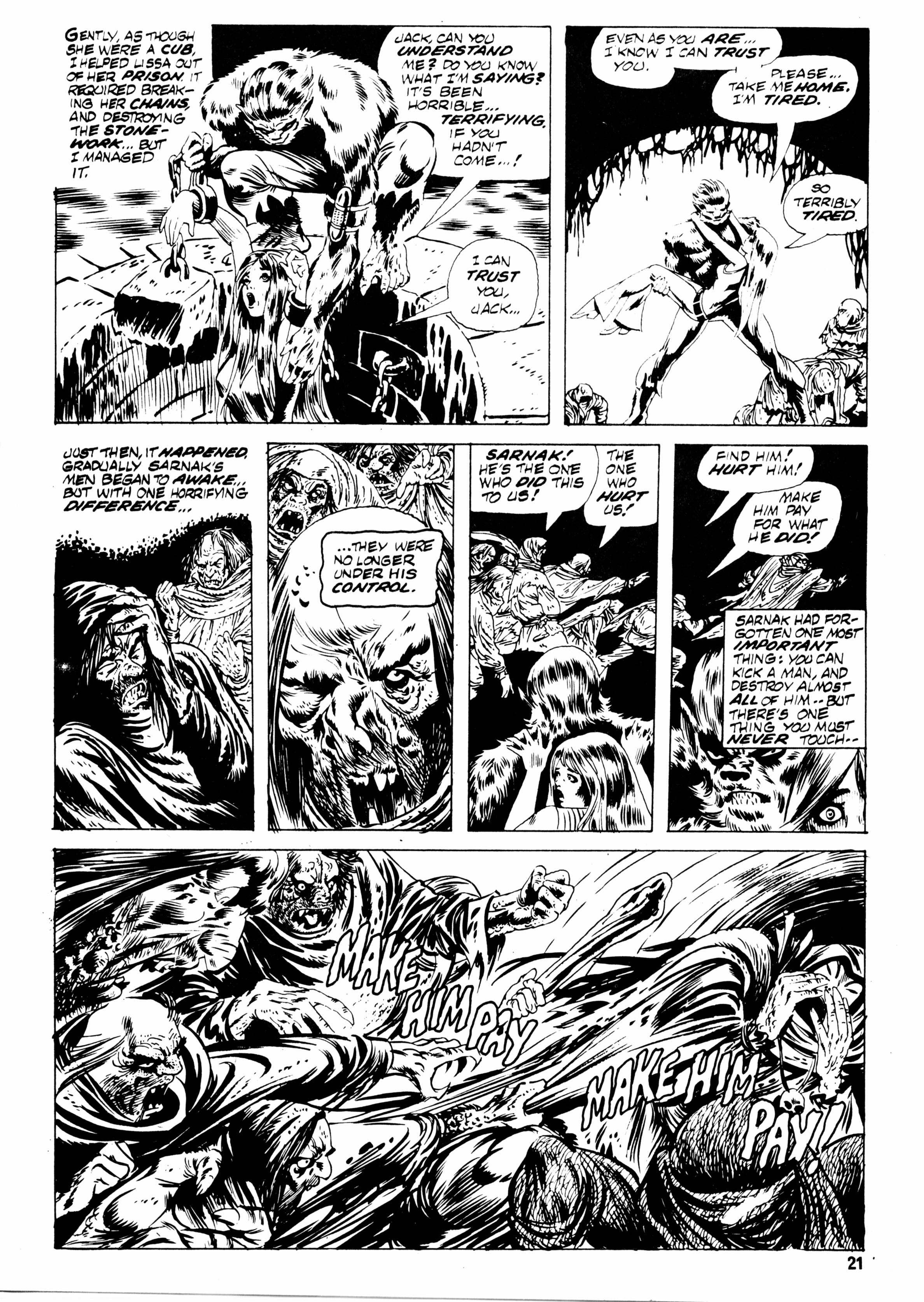 Read online Dracula Lives (1974) comic -  Issue #29 - 21