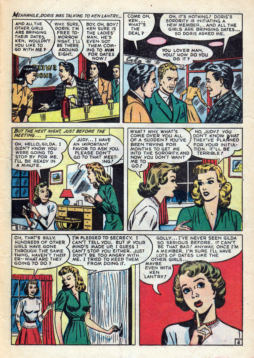 Read online Glamorous Romances comic -  Issue #42 - 21