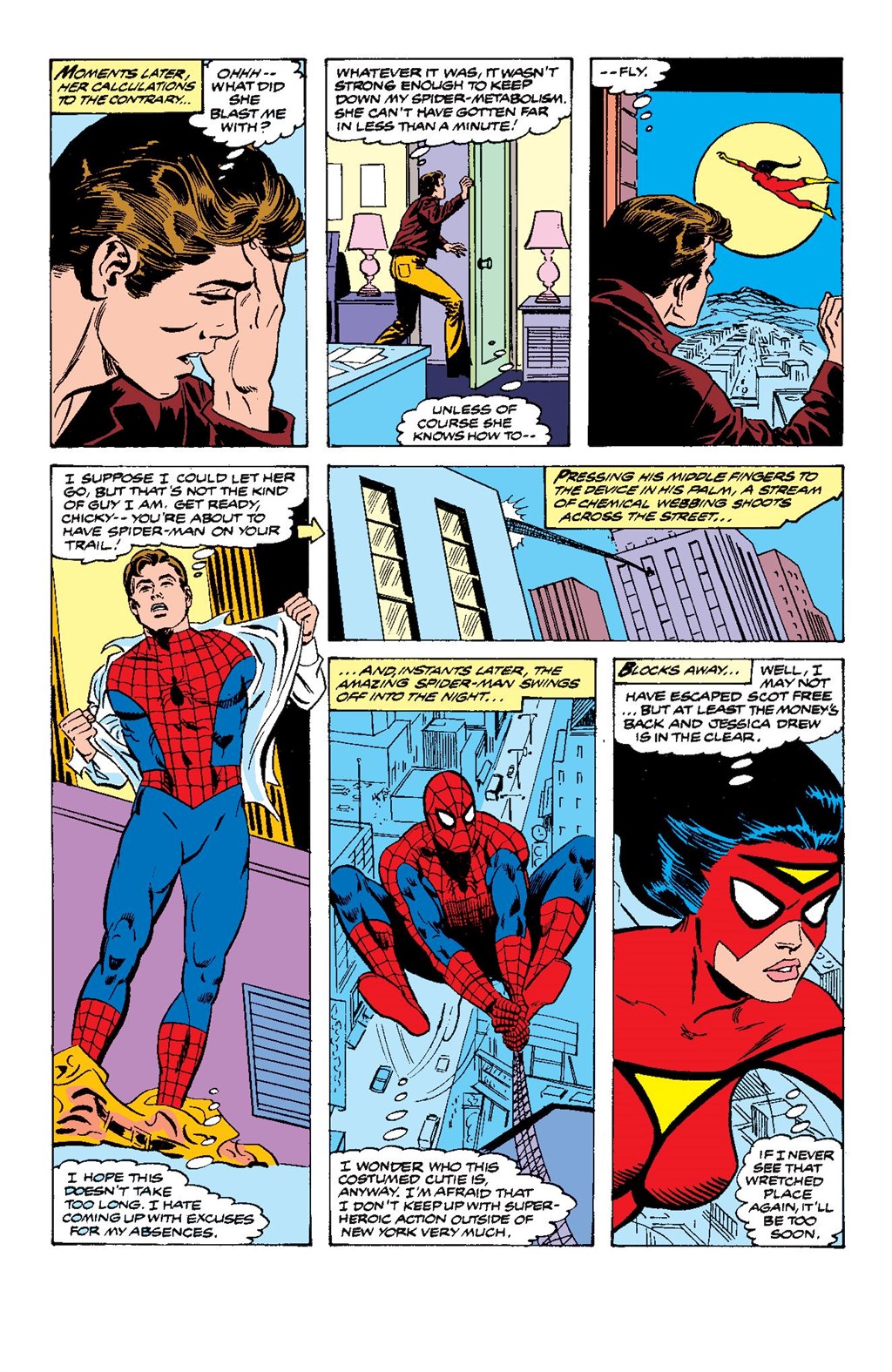 Read online Marvel-Verse: Spider-Woman comic -  Issue # TPB - 29