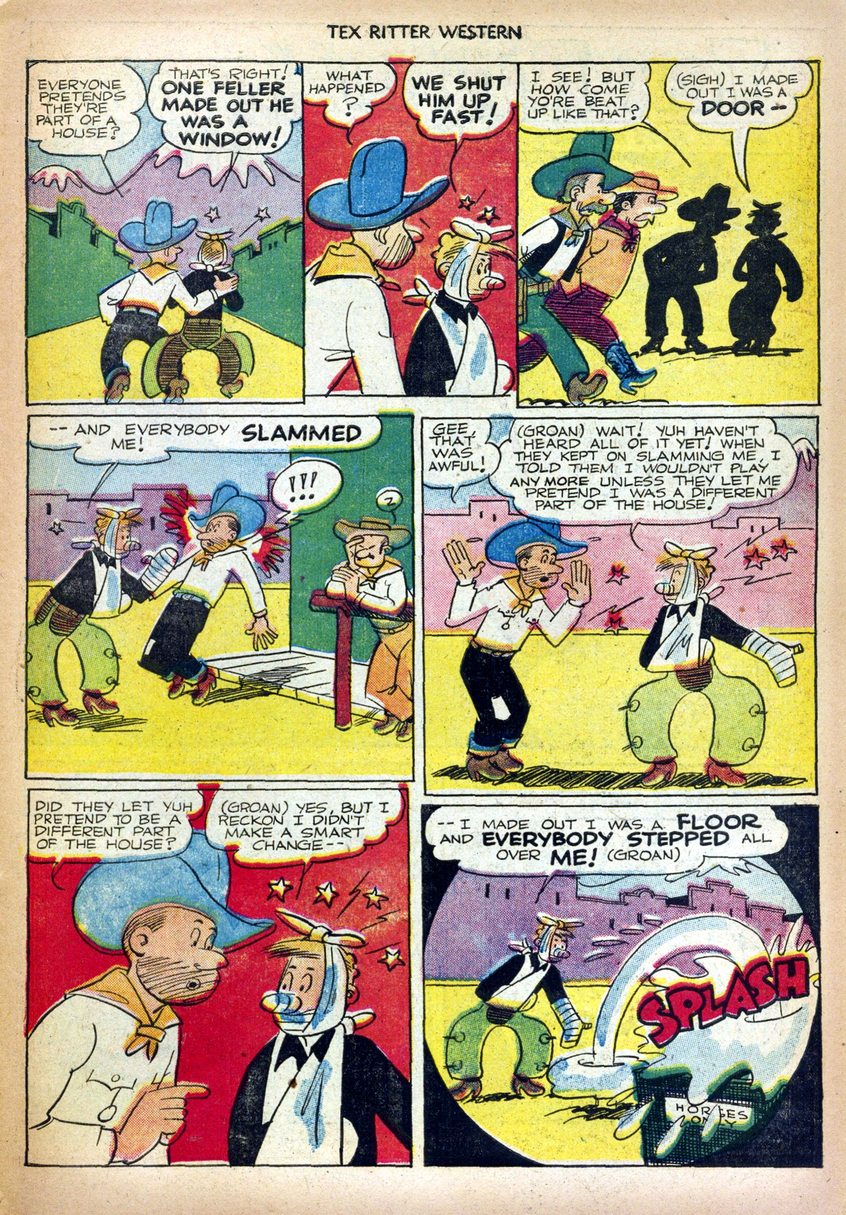 Read online Tex Ritter Western comic -  Issue #10 - 13
