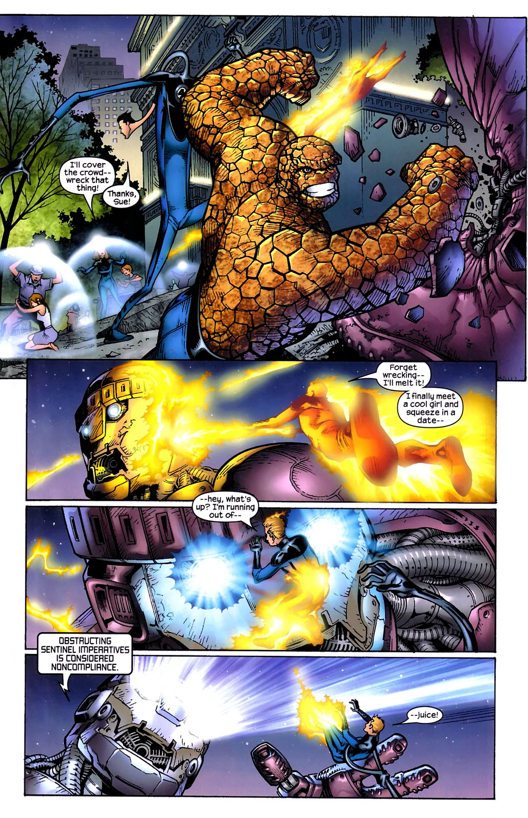 Read online Marvel Adventures Fantastic Four comic -  Issue #4 - 4