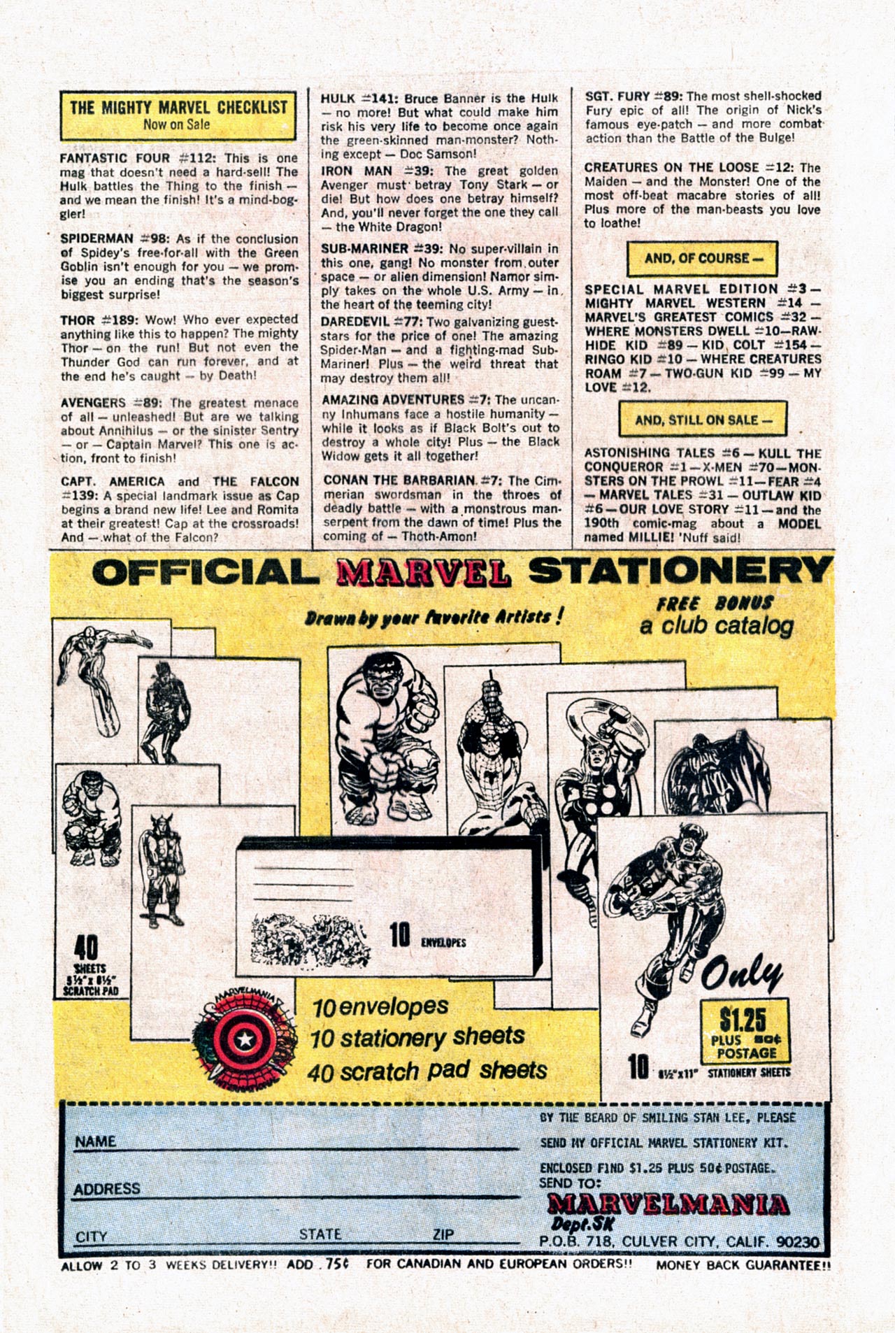 Read online Special Marvel Edition comic -  Issue #3 - 23