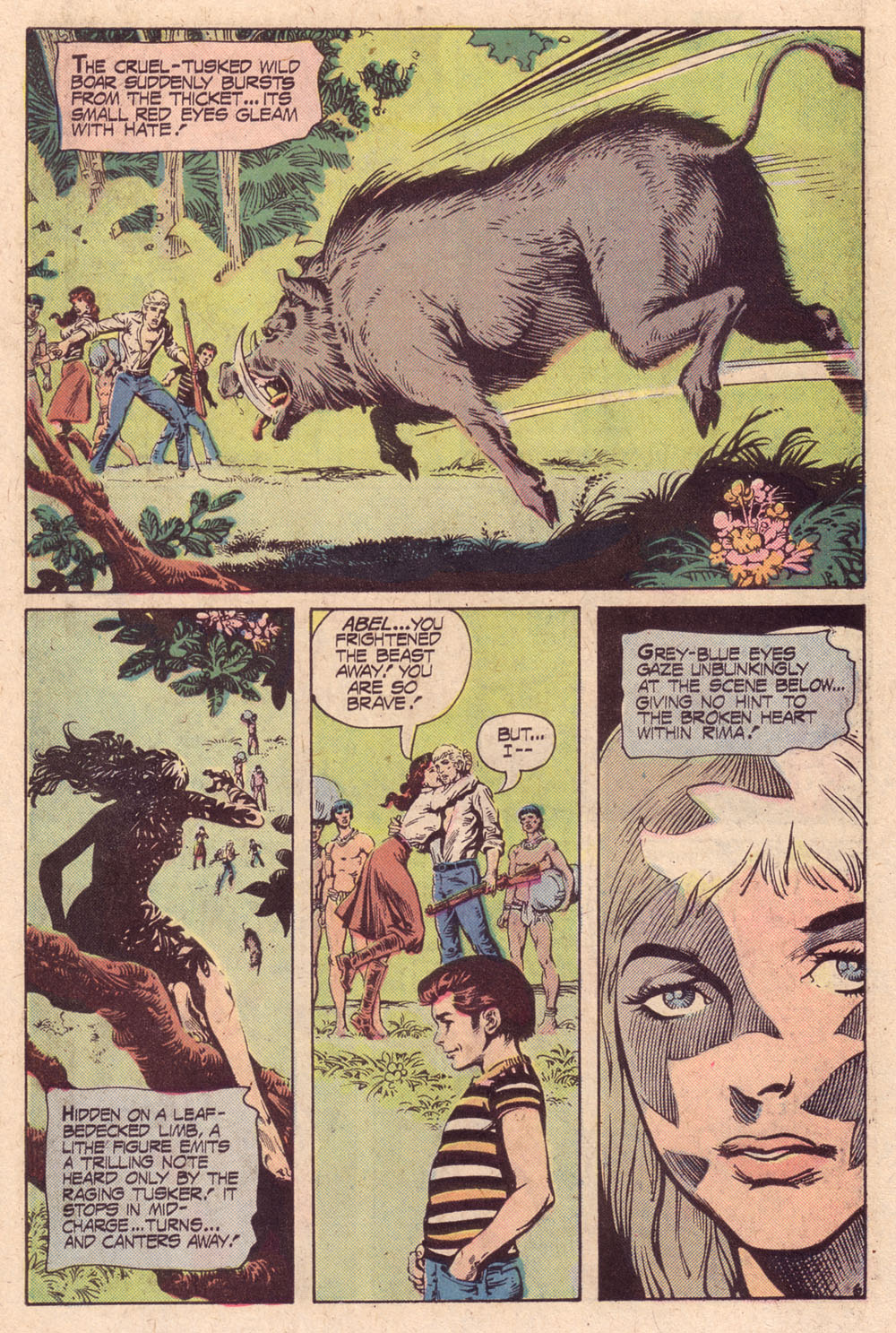 Read online Rima, The Jungle Girl comic -  Issue #7 - 9