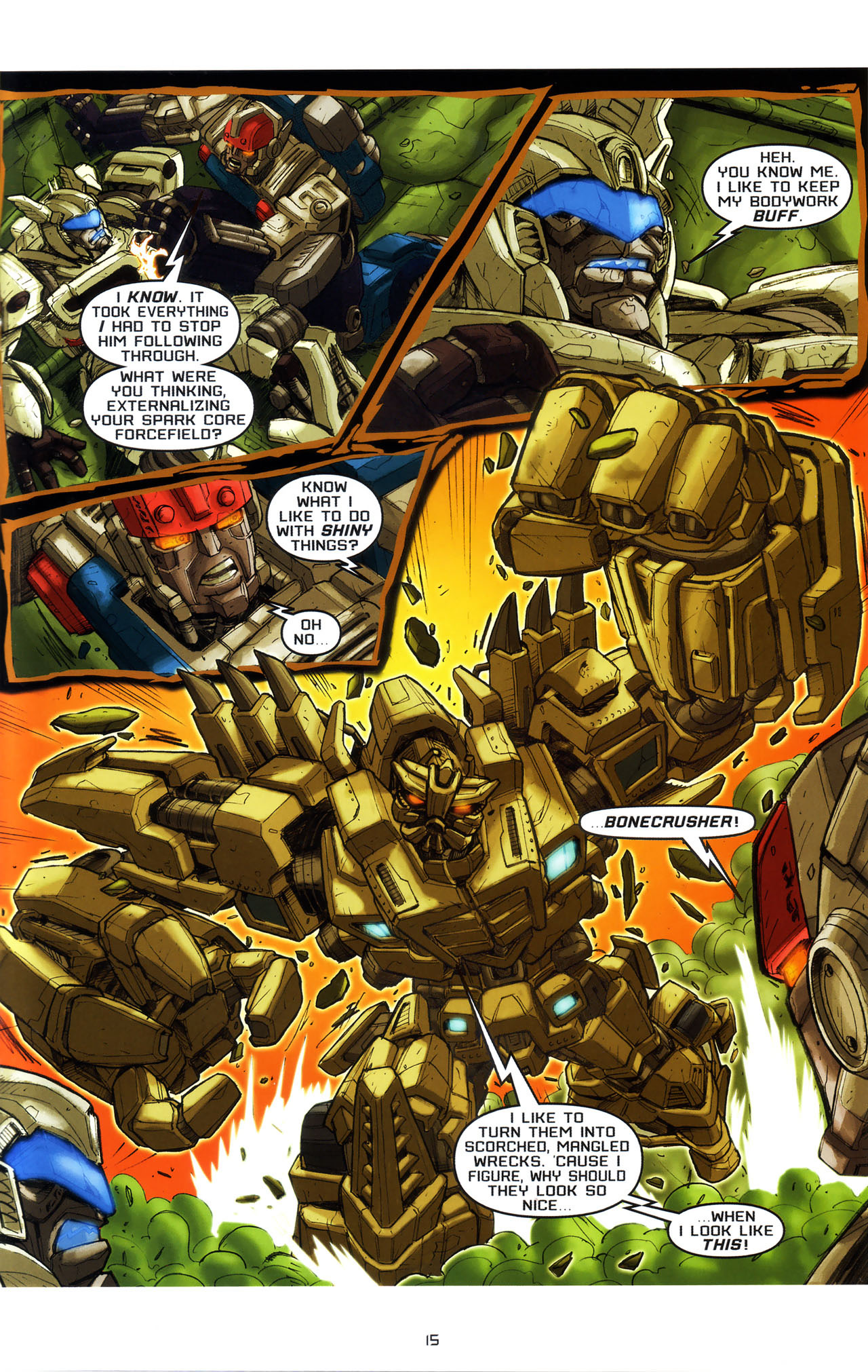 Read online Transformers: Saga of the Allspark comic -  Issue #3 - 18