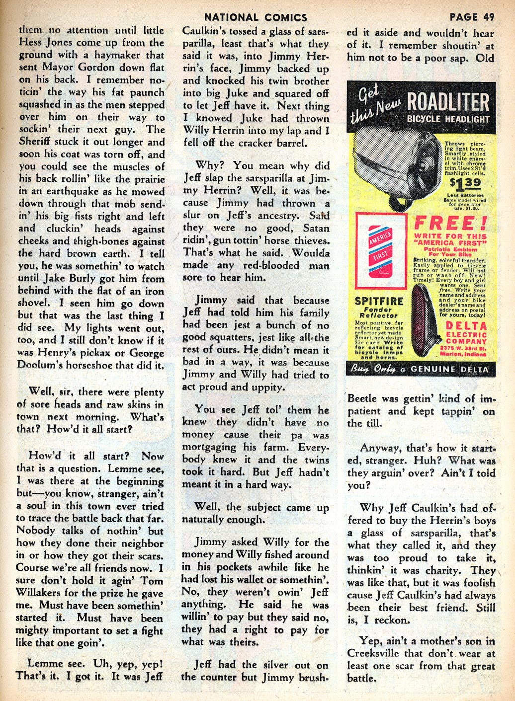 Read online National Comics comic -  Issue #11 - 51