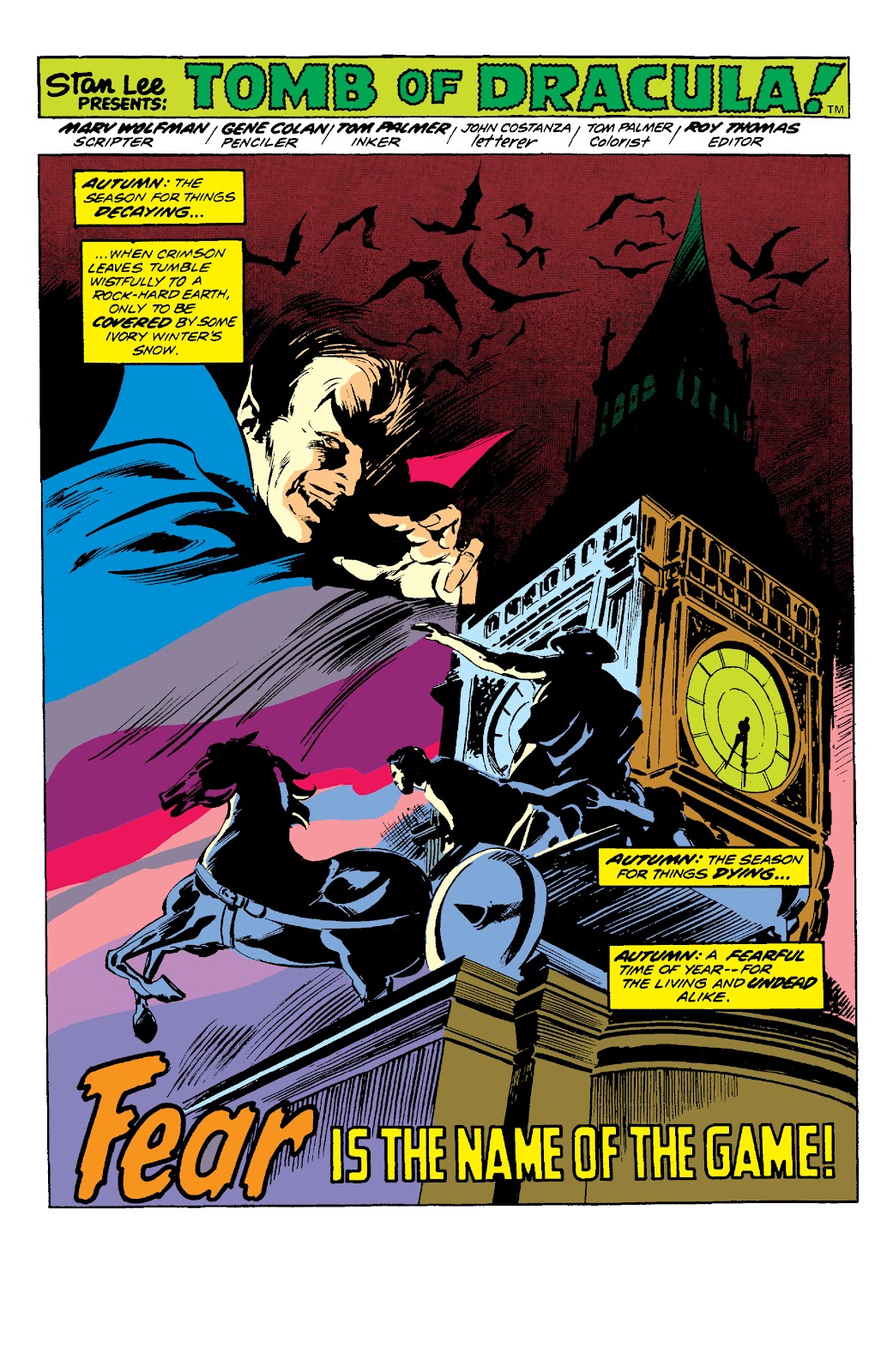 Tomb of Dracula (1972) issue The Complete Collection 1 (Part 4) - Page 1
