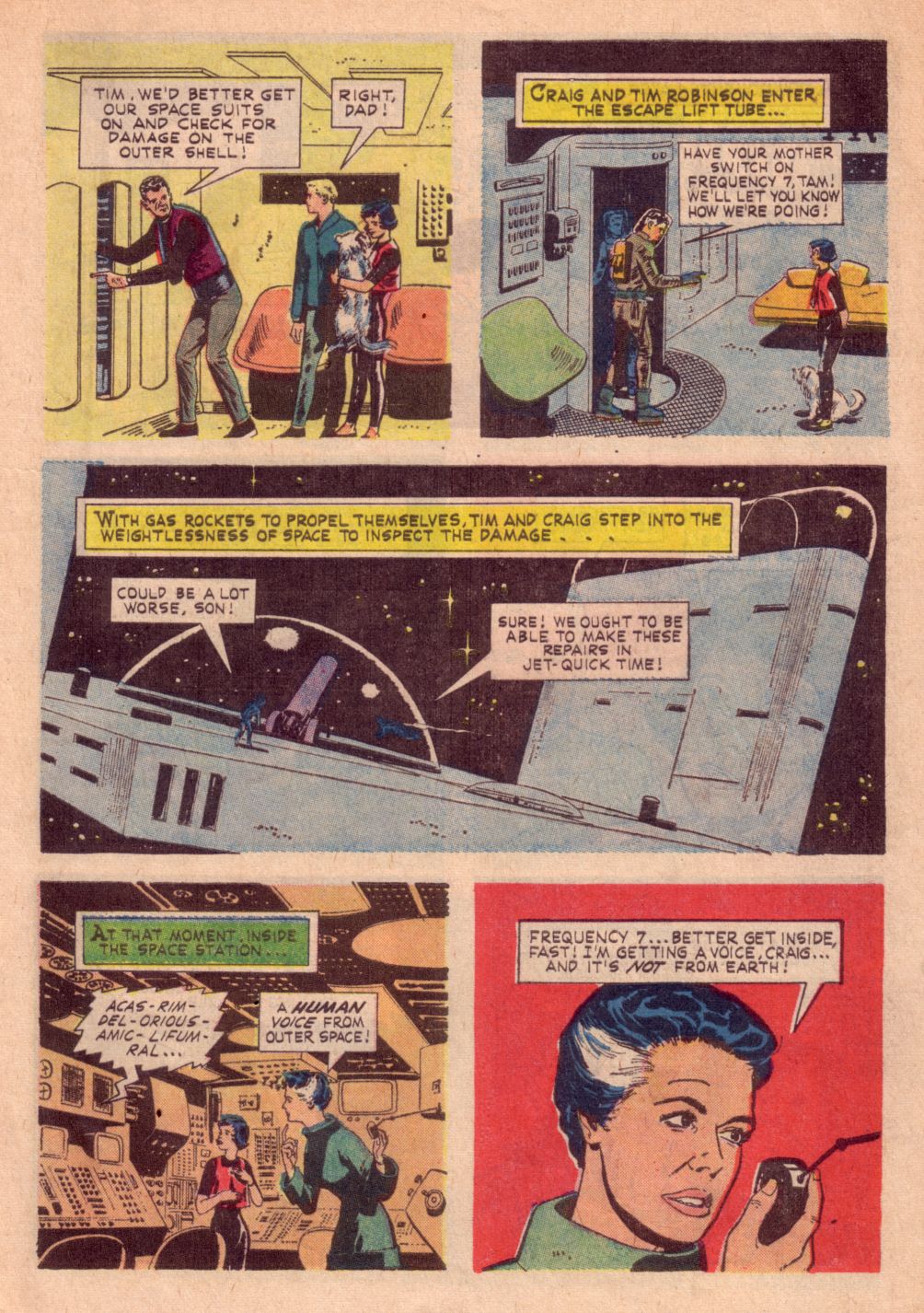 Read online Space Family Robinson comic -  Issue #1 - 5