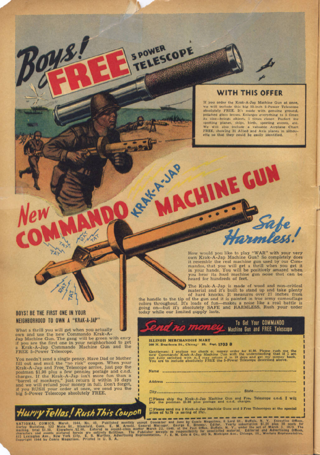 Read online National Comics comic -  Issue #40 - 2