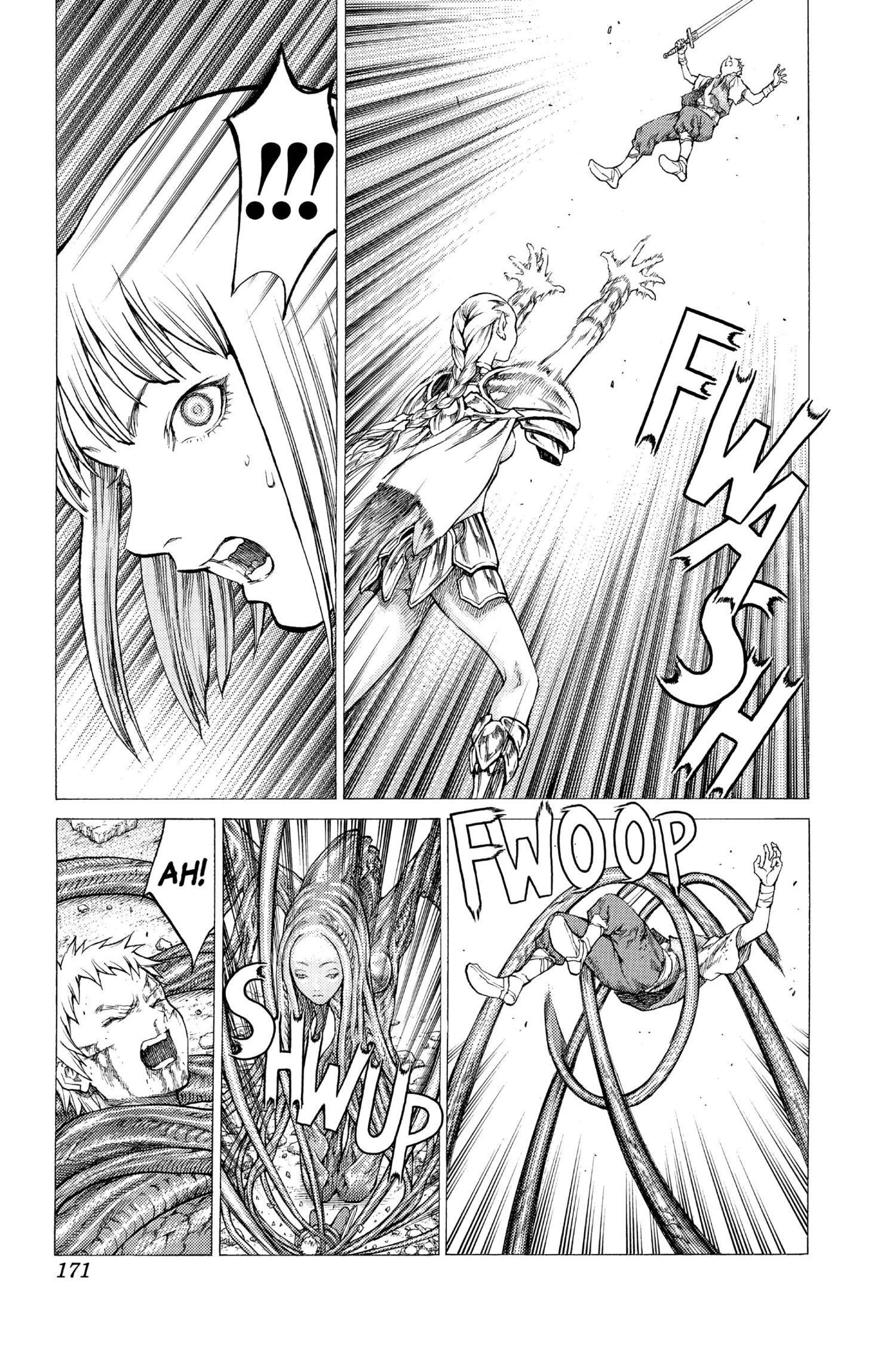 Read online Claymore comic -  Issue #6 - 161