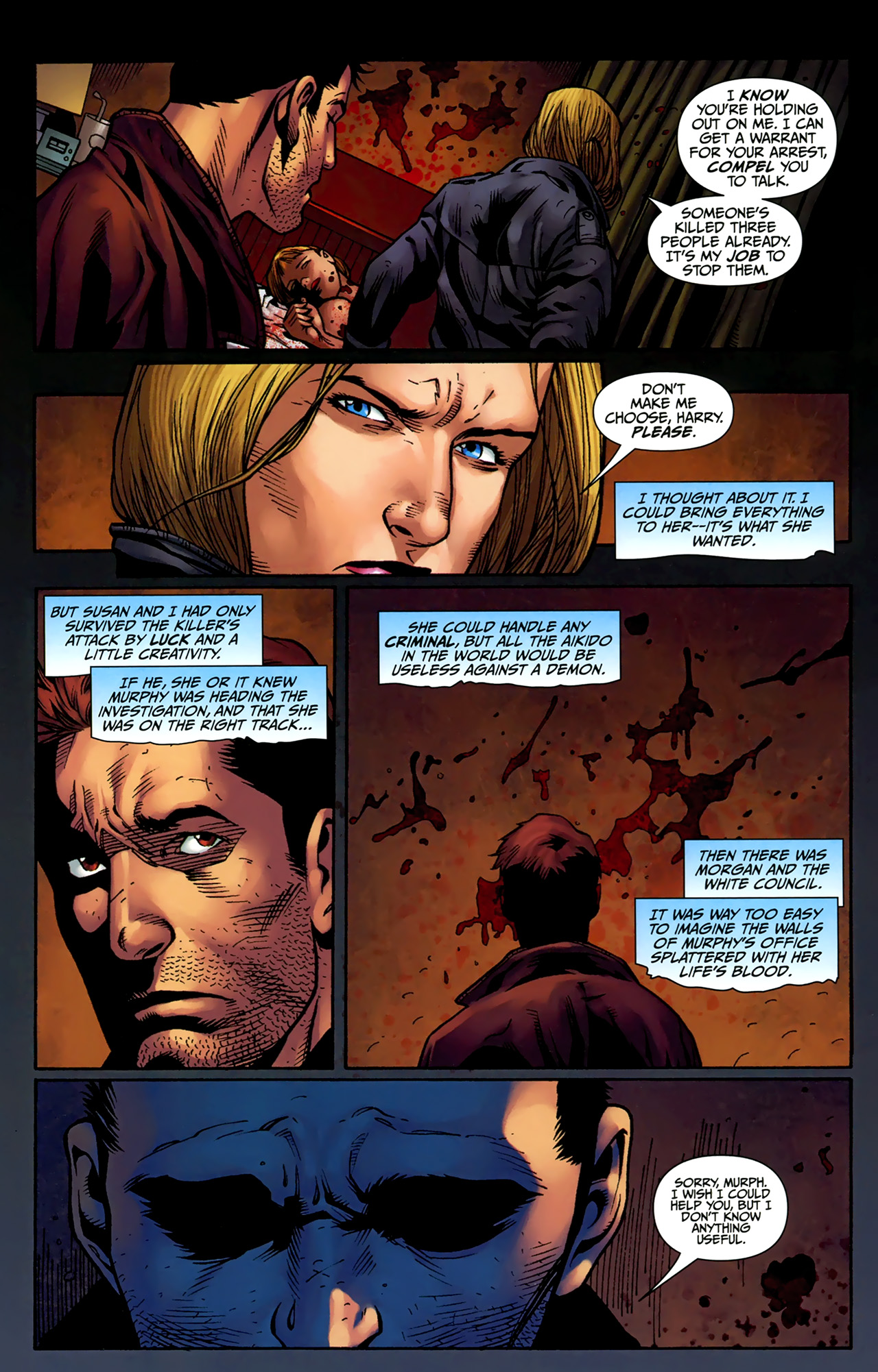 Read online Jim Butcher's The Dresden Files: Storm Front: Volume Two comic -  Issue #1 - 12