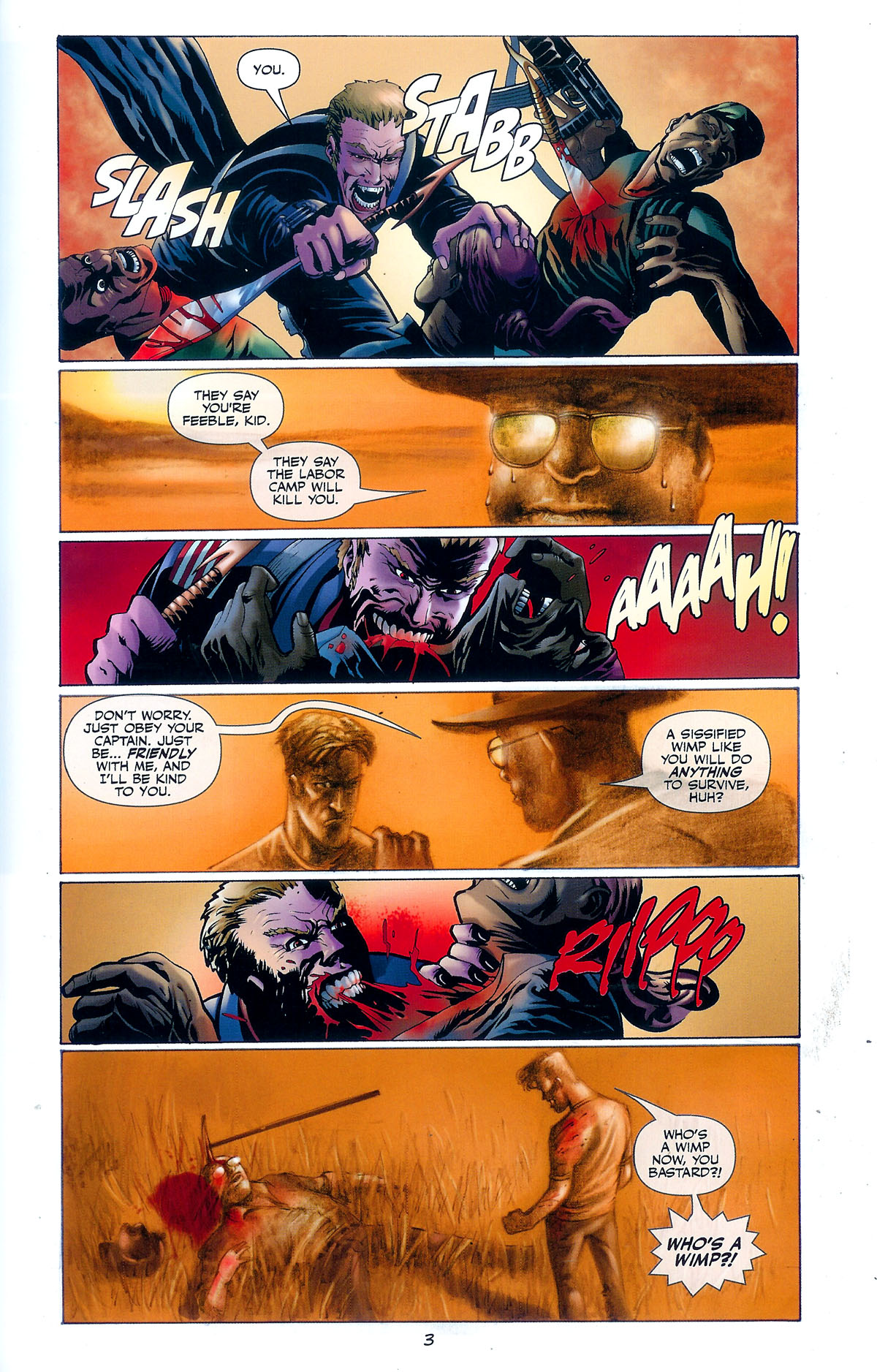 Read online CVO: Covert Vampiric Operations - African Blood comic -  Issue #3 - 5