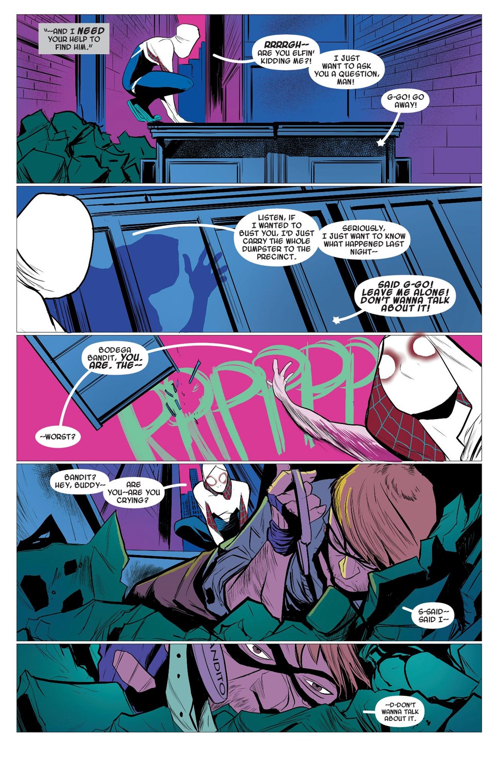 Read online Marvel-Verse Spider-Gwen: Ghost Spider comic -  Issue # TPB - 56