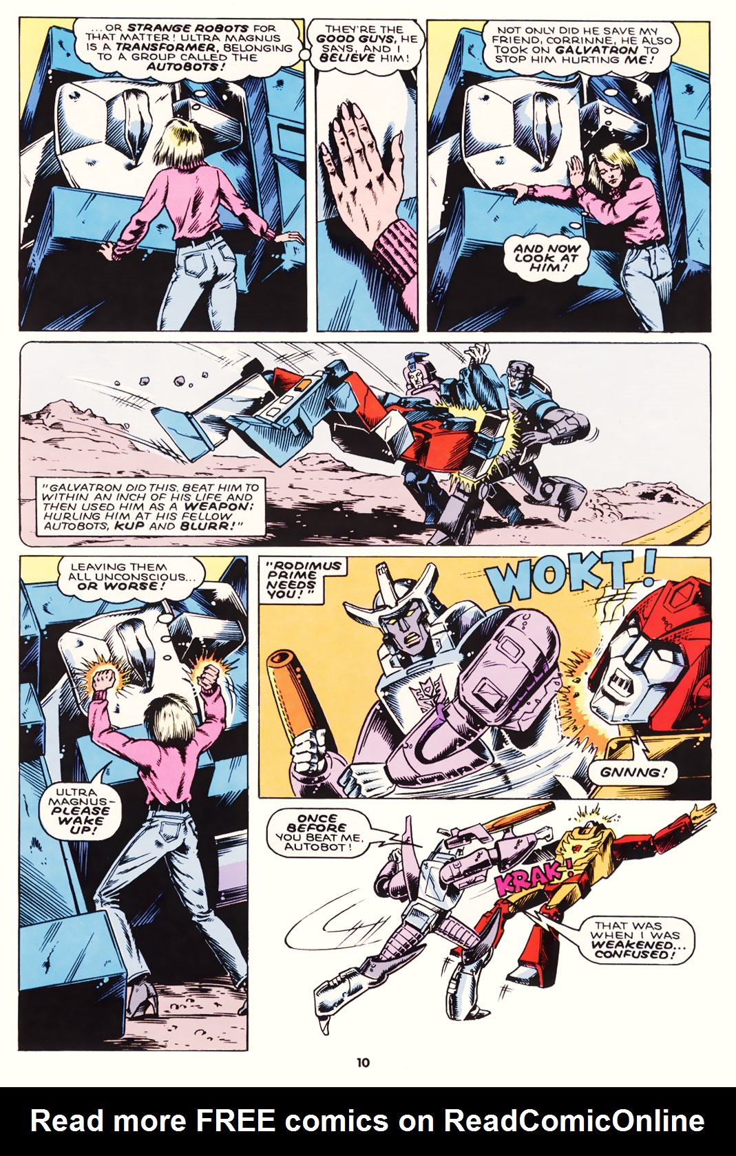 Read online The Transformers (UK) comic -  Issue #118 - 9