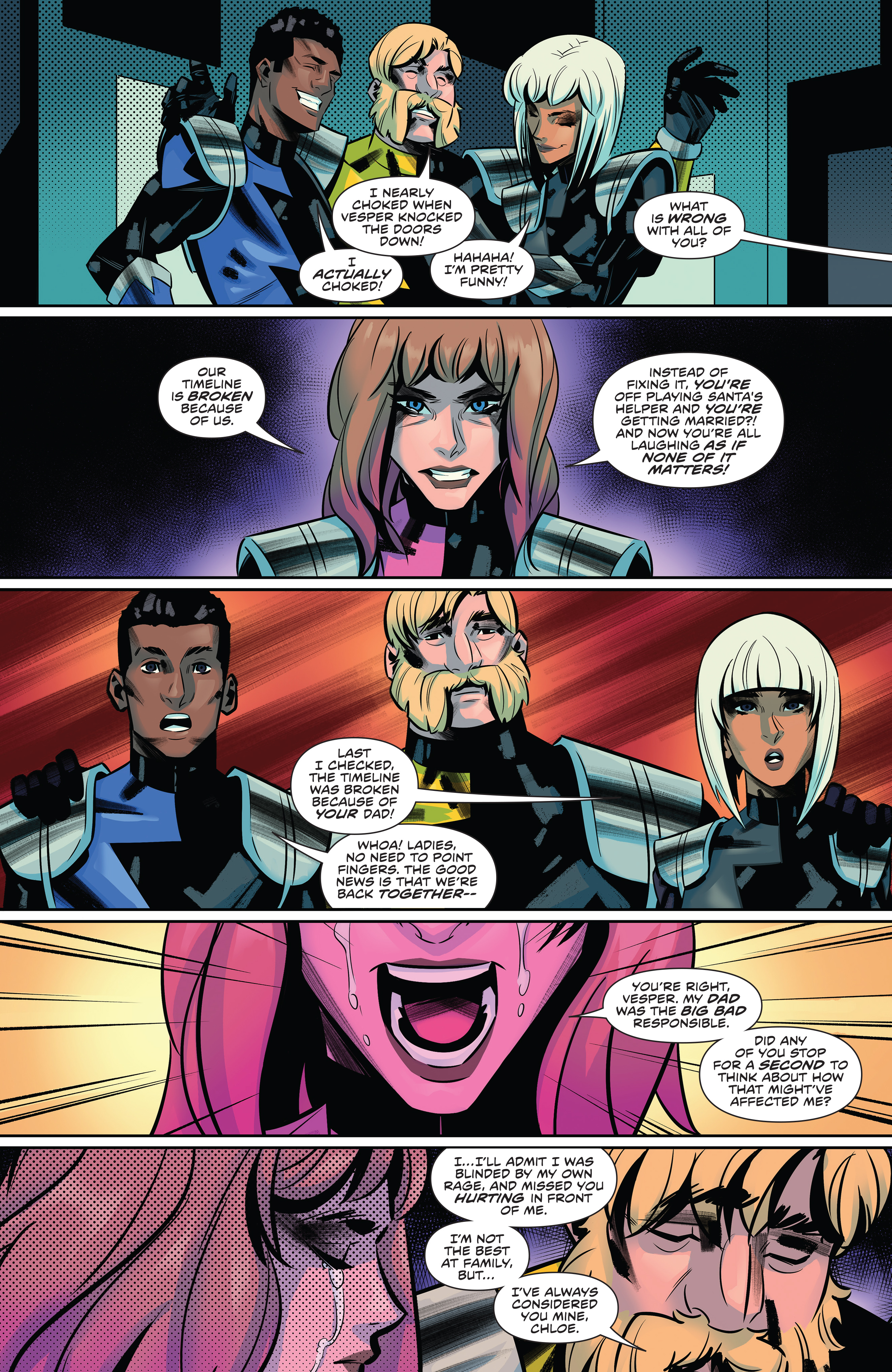 Read online Power Rangers Unlimited comic -  Issue # HyperForce - 21