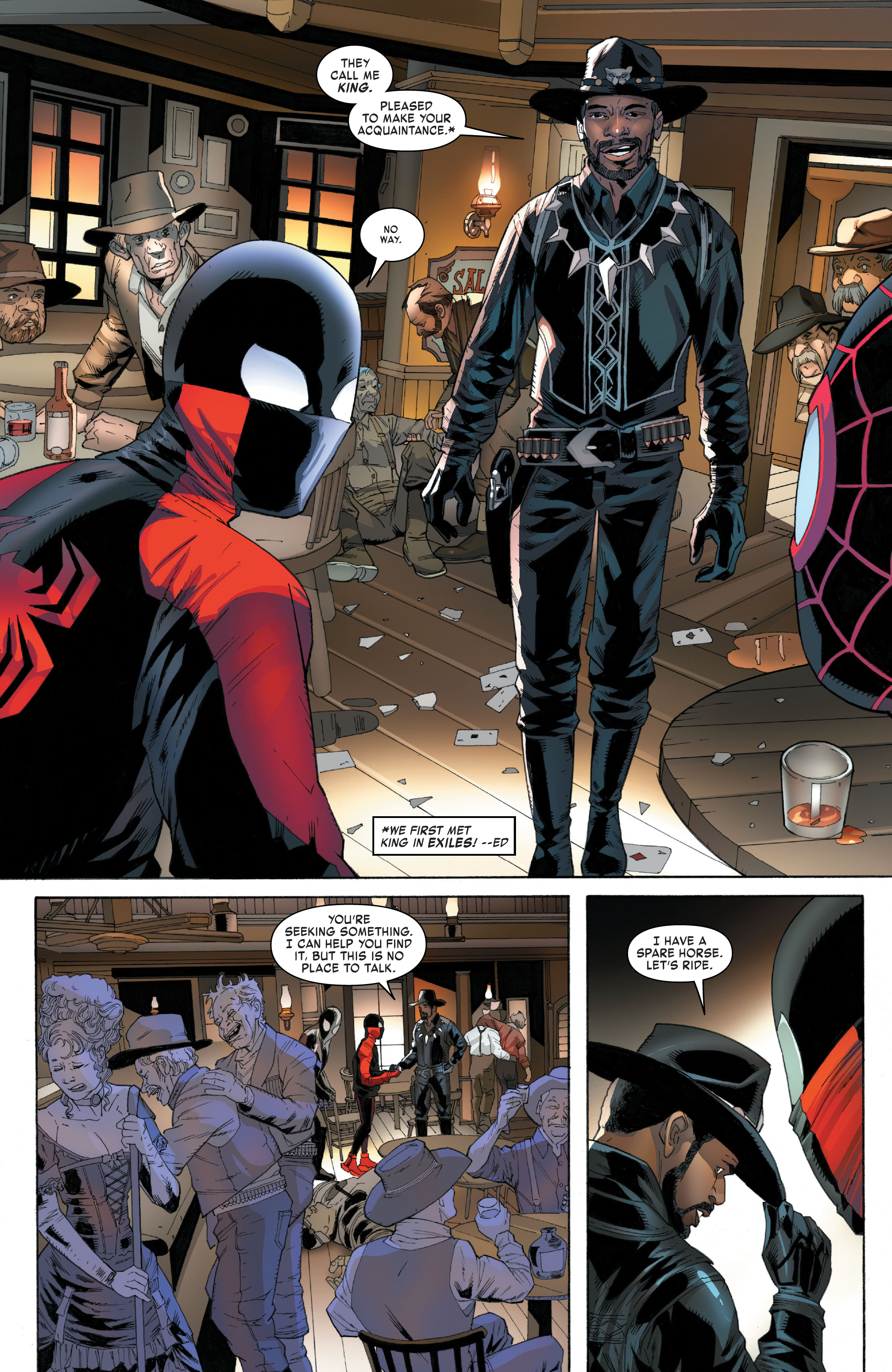 Read online Miles Morales: Spider-Man By Saladin Ahmed Omnibus comic -  Issue # TPB (Part 10) - 7