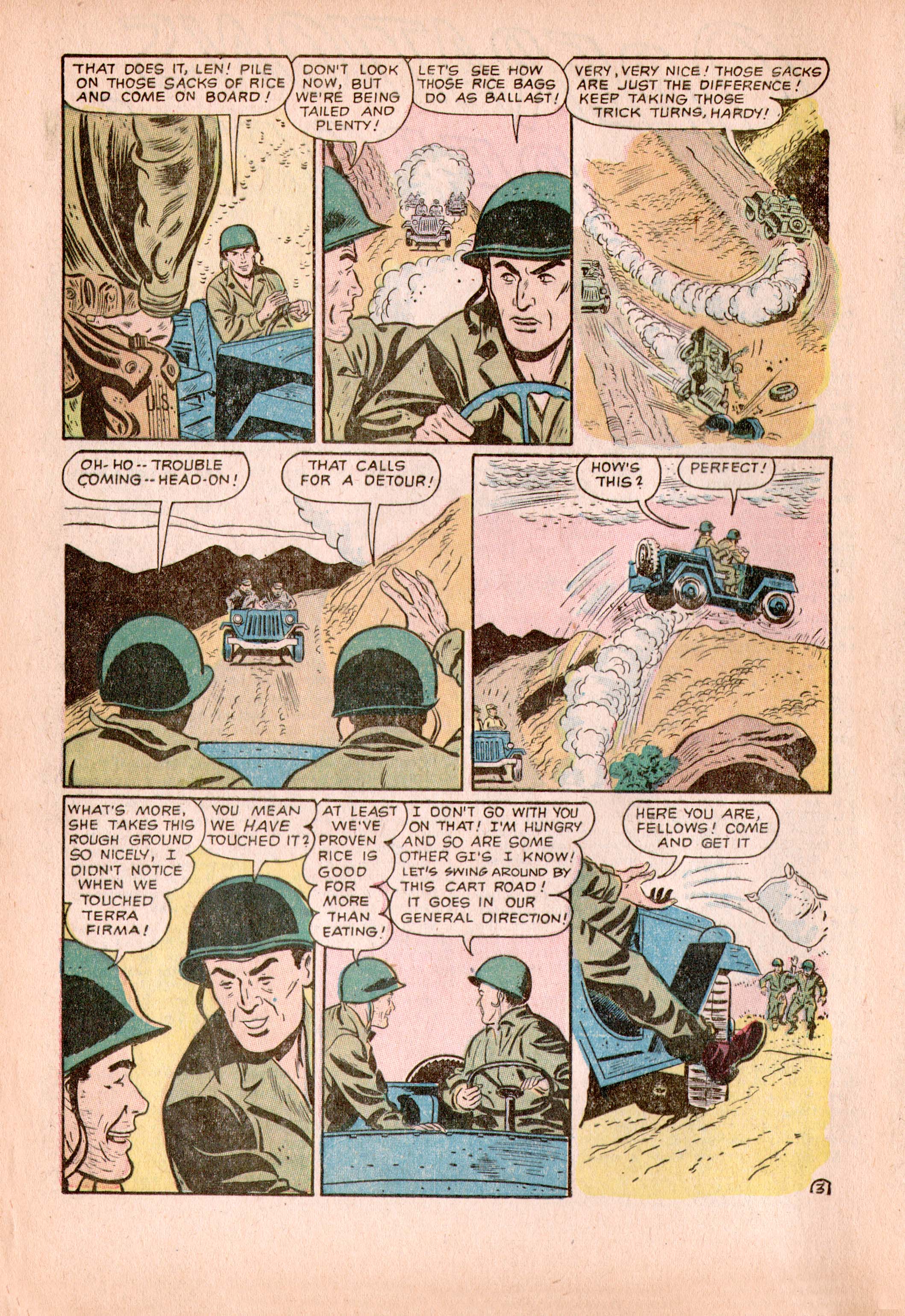 Read online Men in Action (1957) comic -  Issue #5 - 14