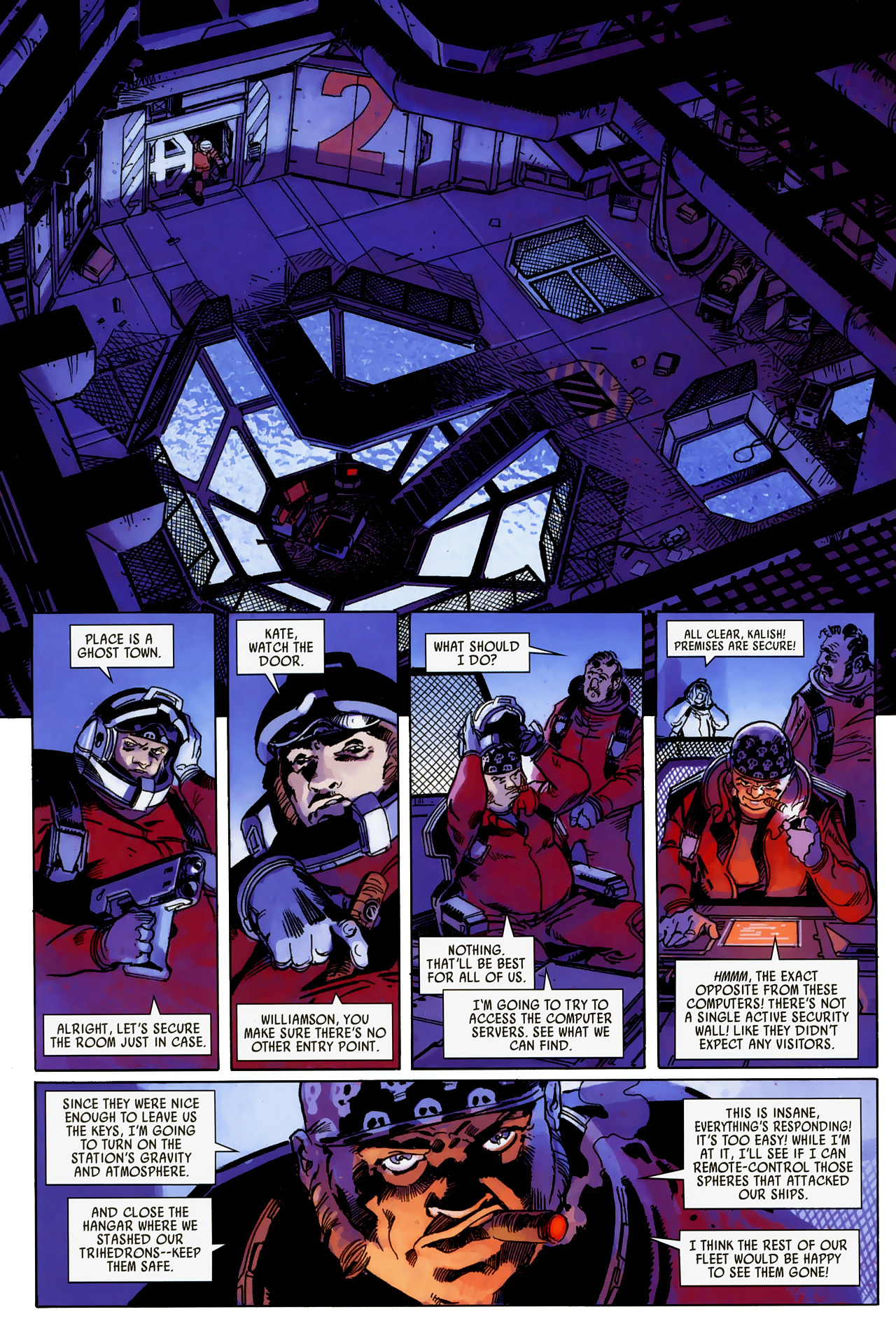 Read online Universal War One comic -  Issue #3 - 12