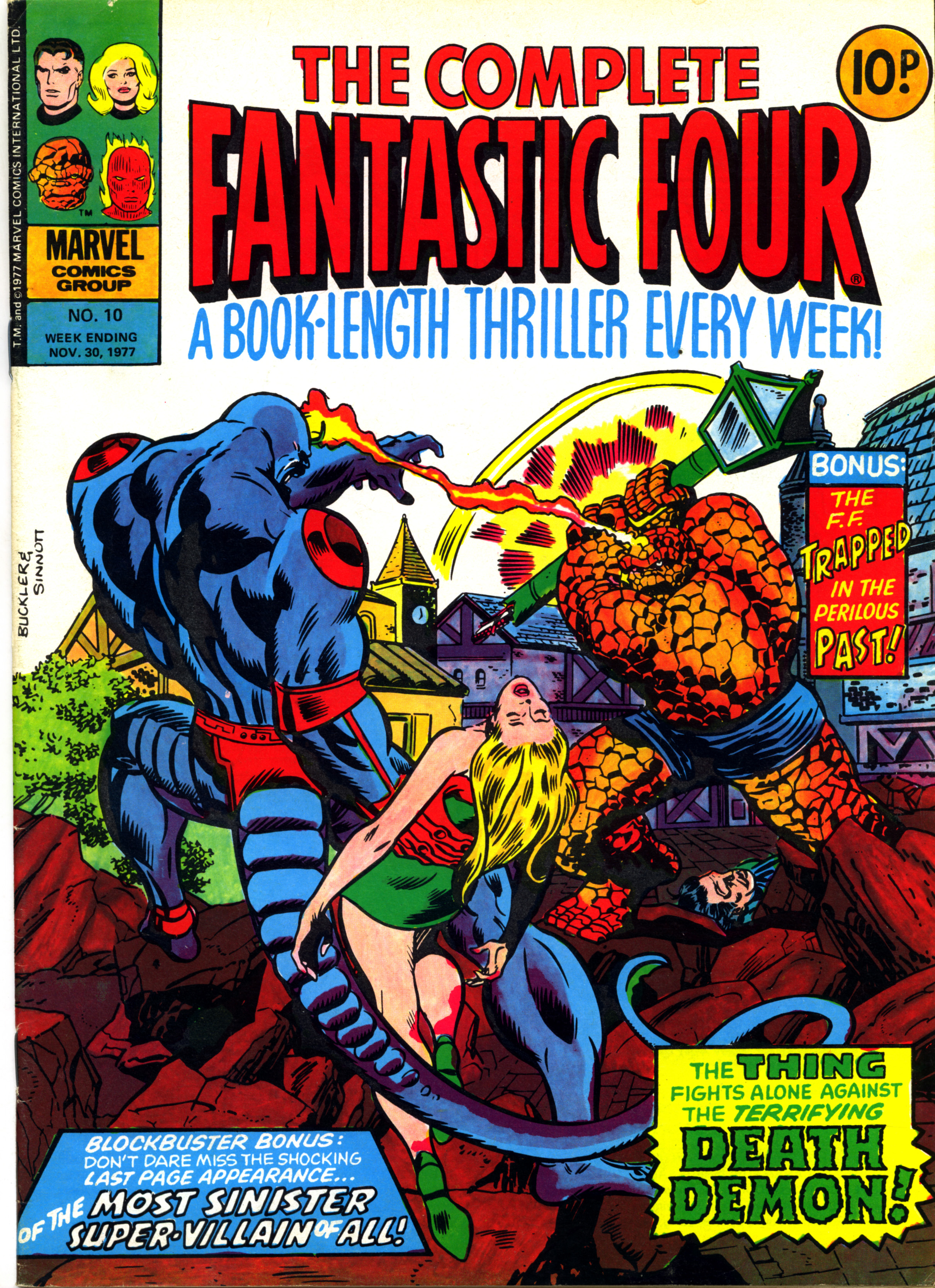 Read online Fantastic Four (1982) comic -  Issue #10 - 1