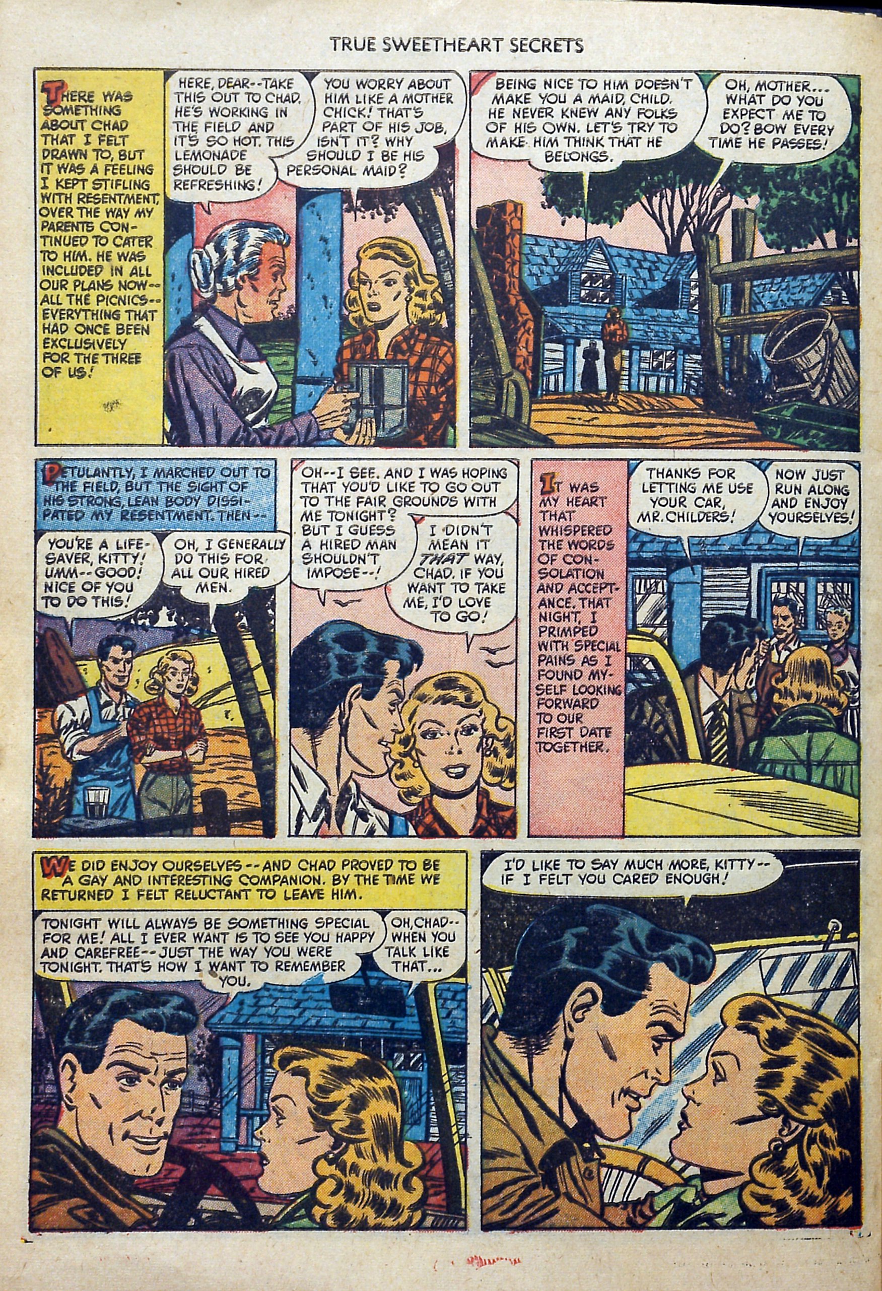 Read online True Sweetheart Secrets comic -  Issue #6 - 28