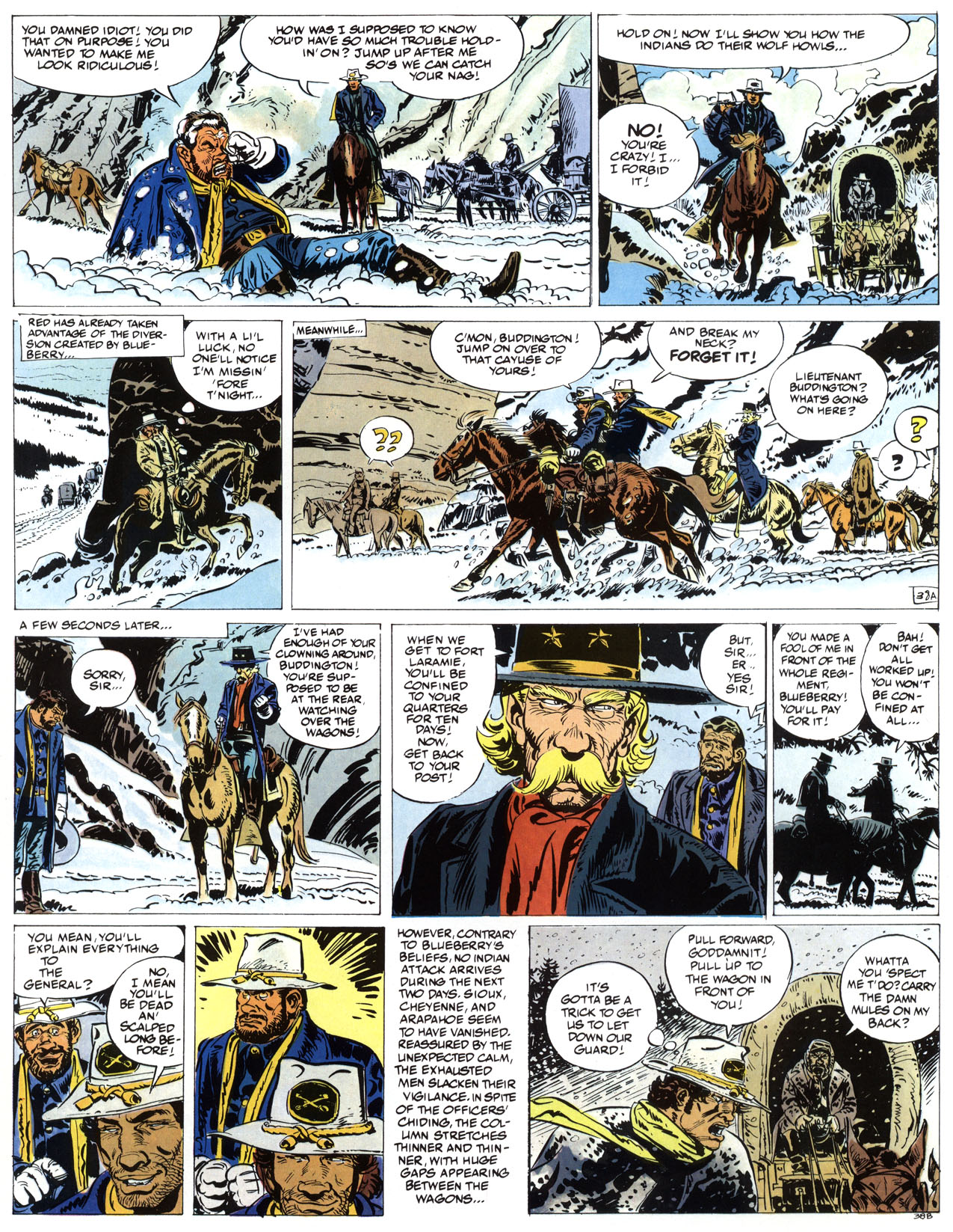 Read online Epic Graphic Novel: Lieutenant Blueberry comic -  Issue #3 - 88
