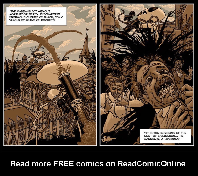 Read online H. G. Wells' The War of the Worlds comic -  Issue # TPB - 53