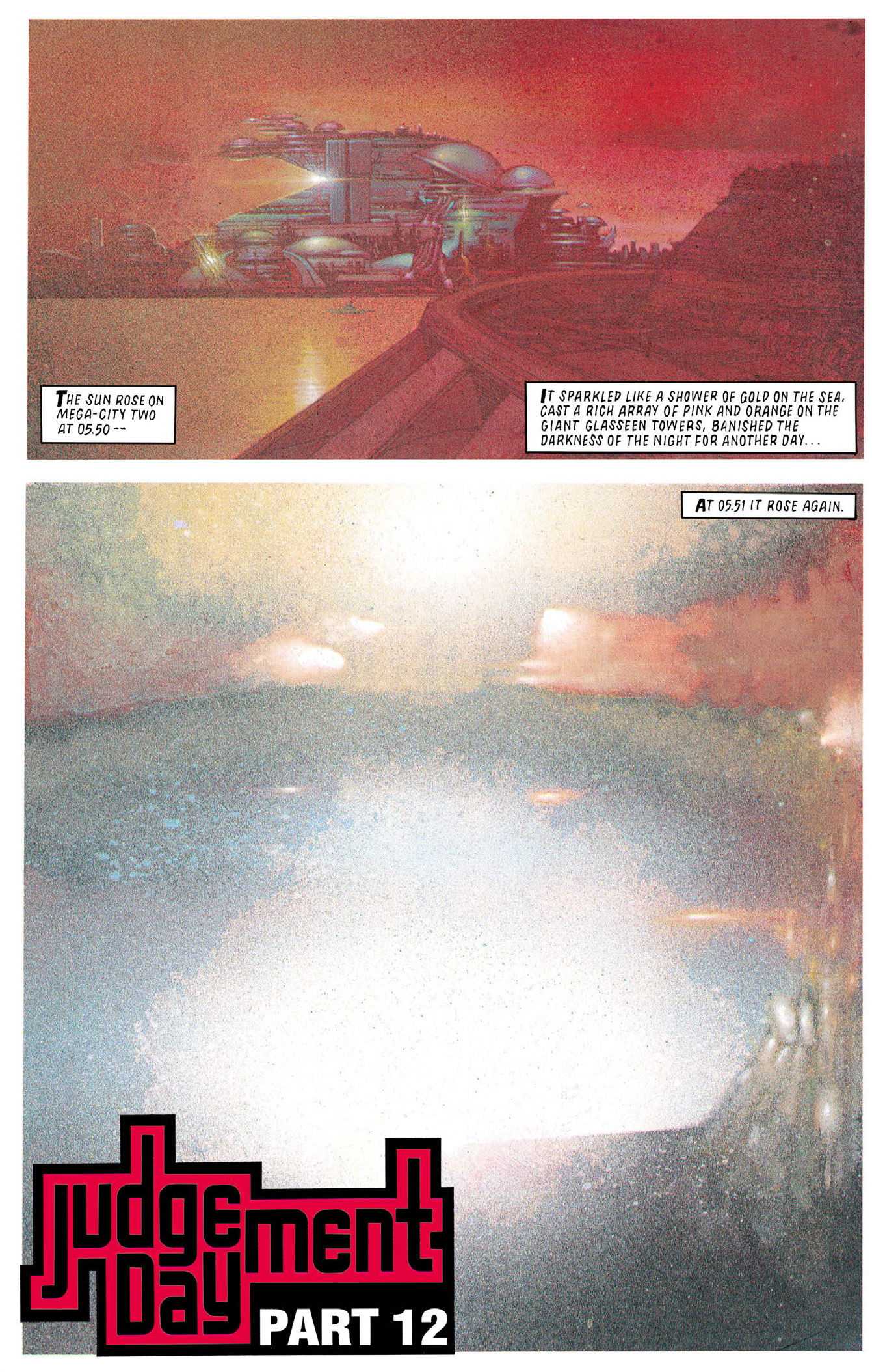 Read online Essential Judge Dredd: Judgement Day comic -  Issue # TPB - 87