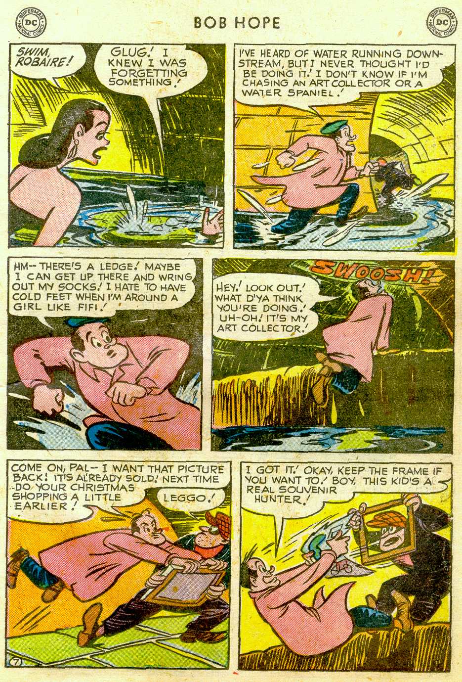 Read online The Adventures of Bob Hope comic -  Issue #19 - 21