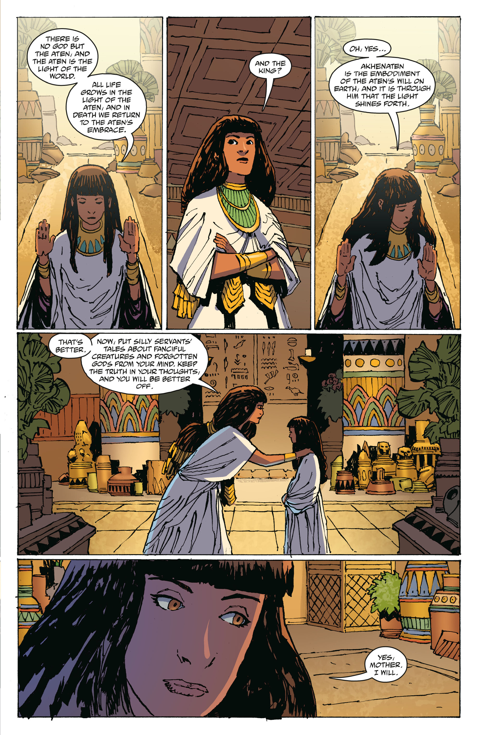 Read online Panya: The Mummy's Curse comic -  Issue #1 - 5