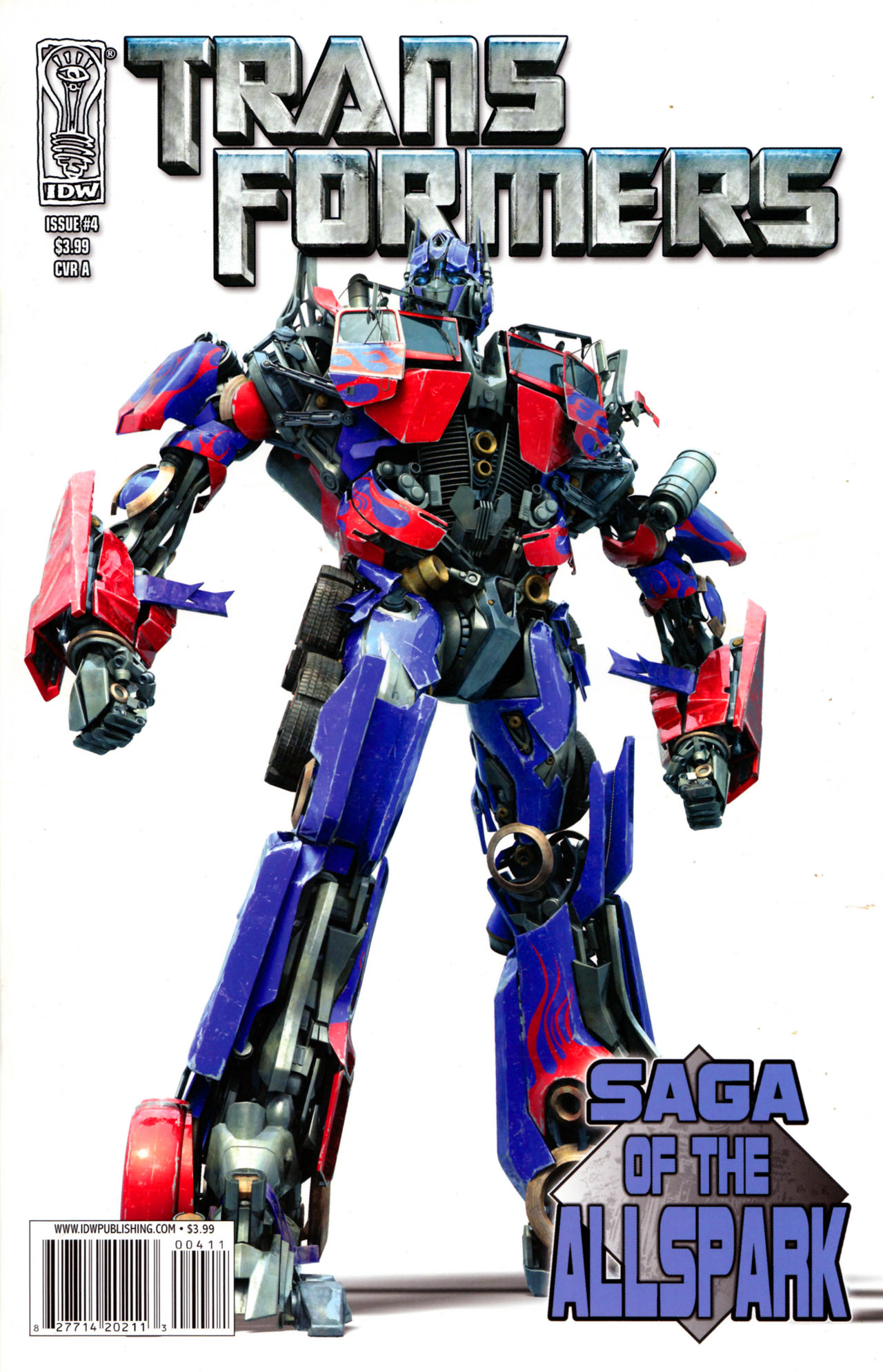 Read online Transformers: Saga of the Allspark comic -  Issue #4 - 1