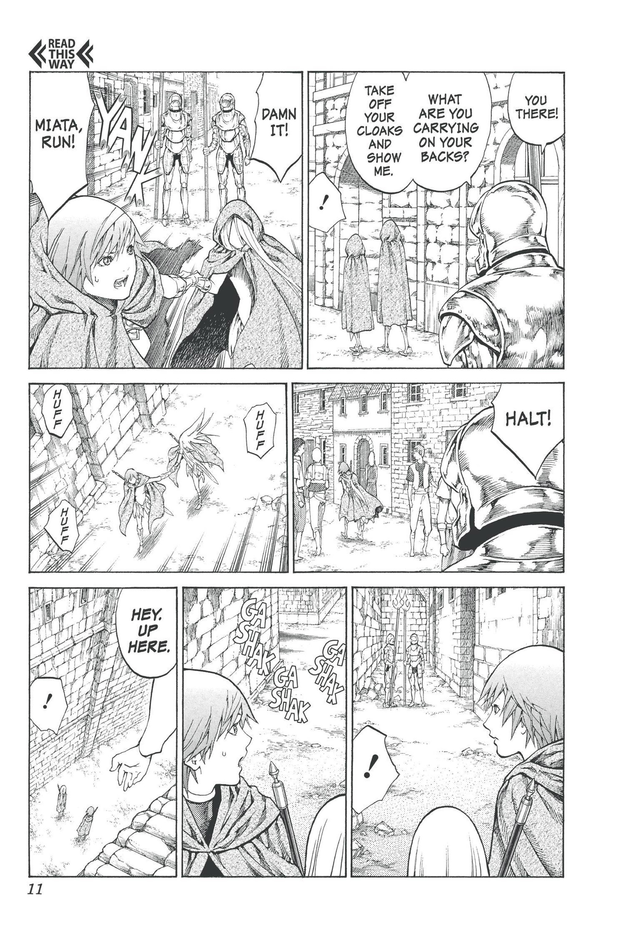 Read online Claymore comic -  Issue #14 - 10