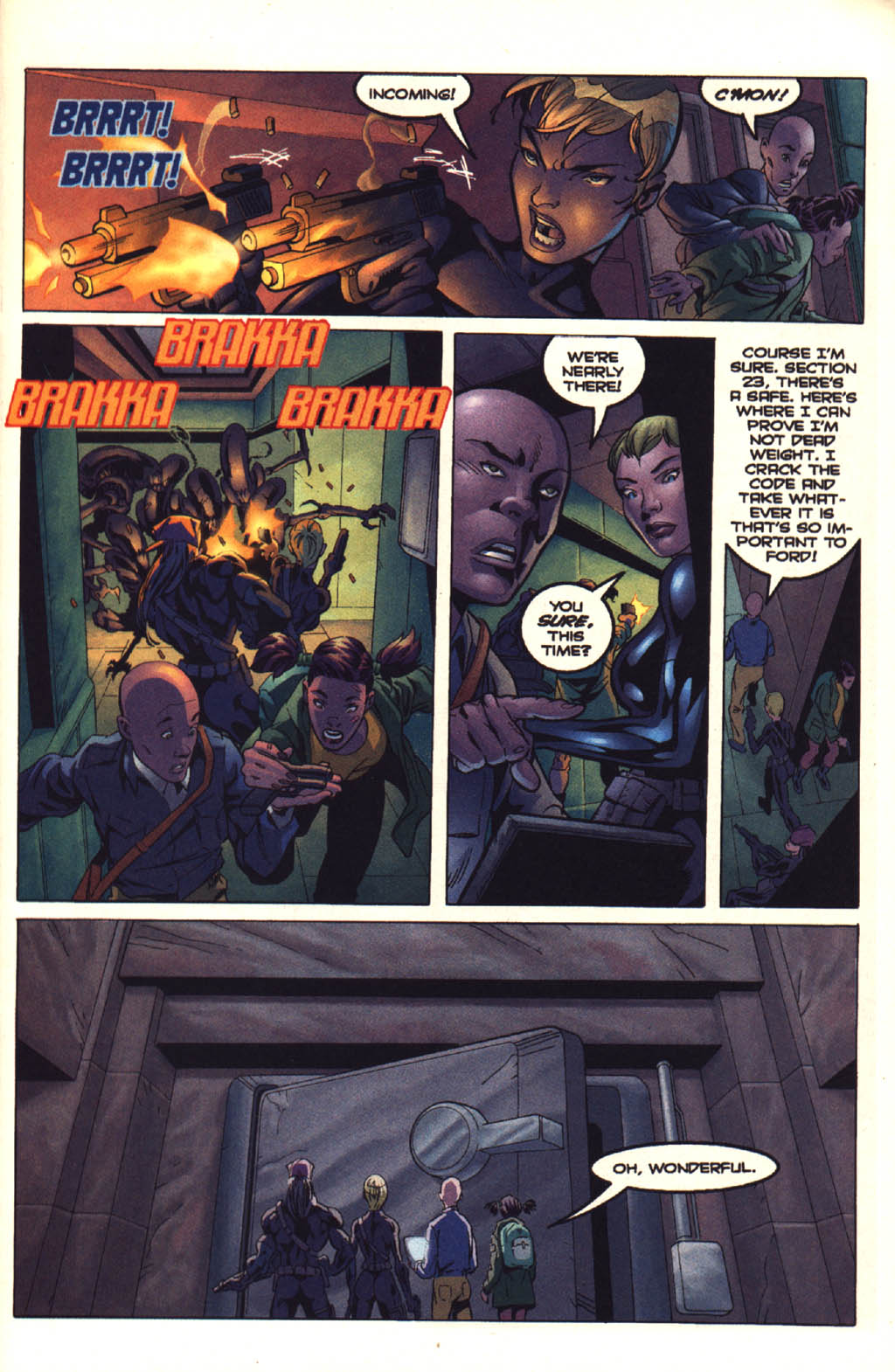 Read online Aliens vs. Predator: Xenogenesis comic -  Issue #2 - 16