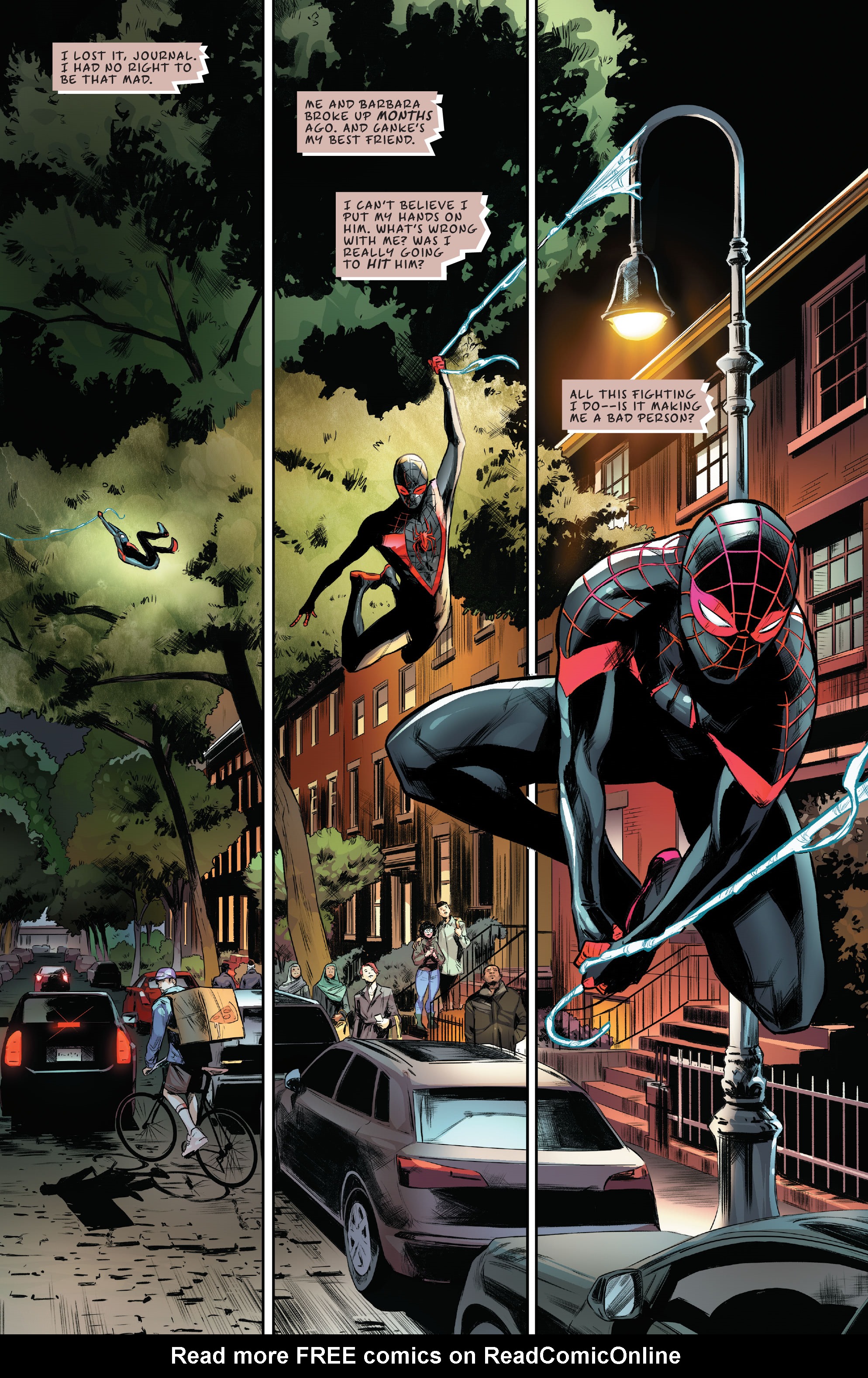 Read online Miles Morales: Spider-Man By Saladin Ahmed Omnibus comic -  Issue # TPB (Part 7) - 8