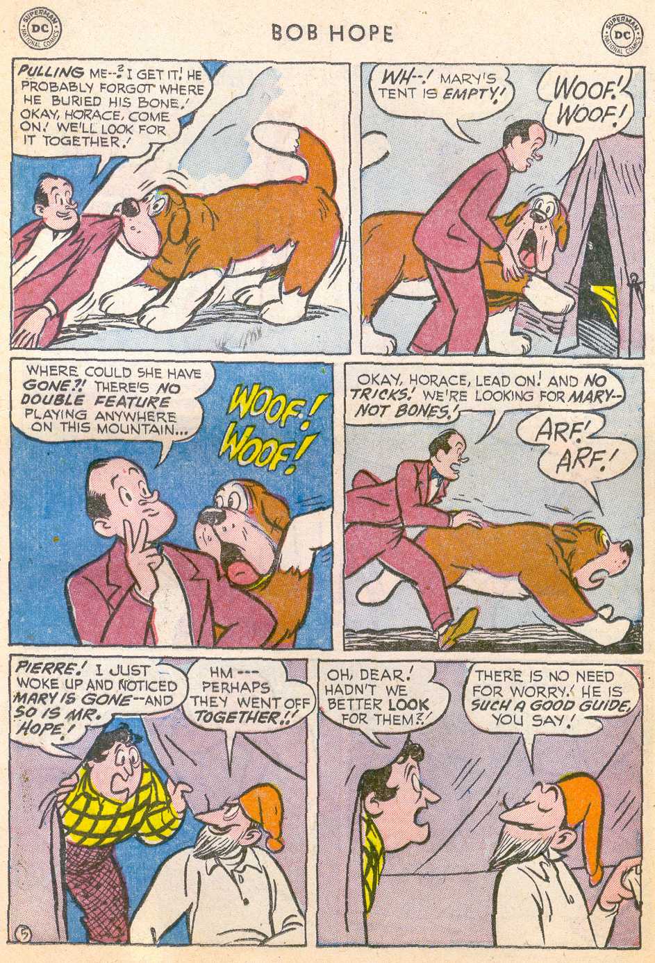 Read online The Adventures of Bob Hope comic -  Issue #31 - 17