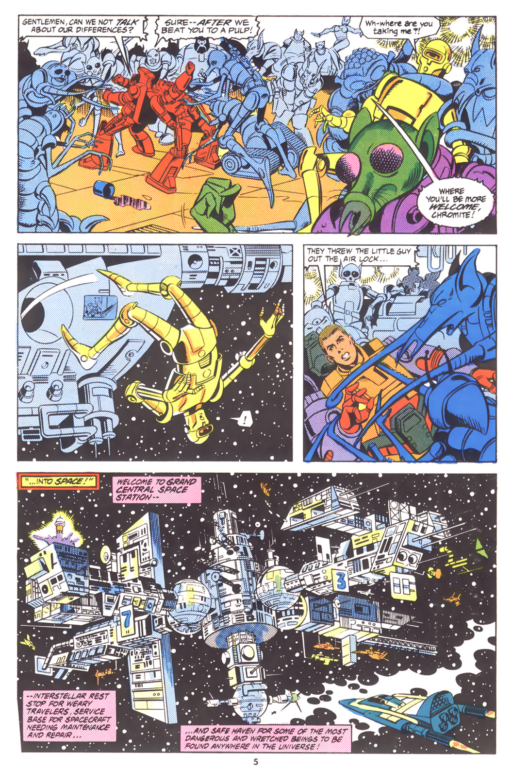 Read online The Transformers (UK) comic -  Issue #213 - 5