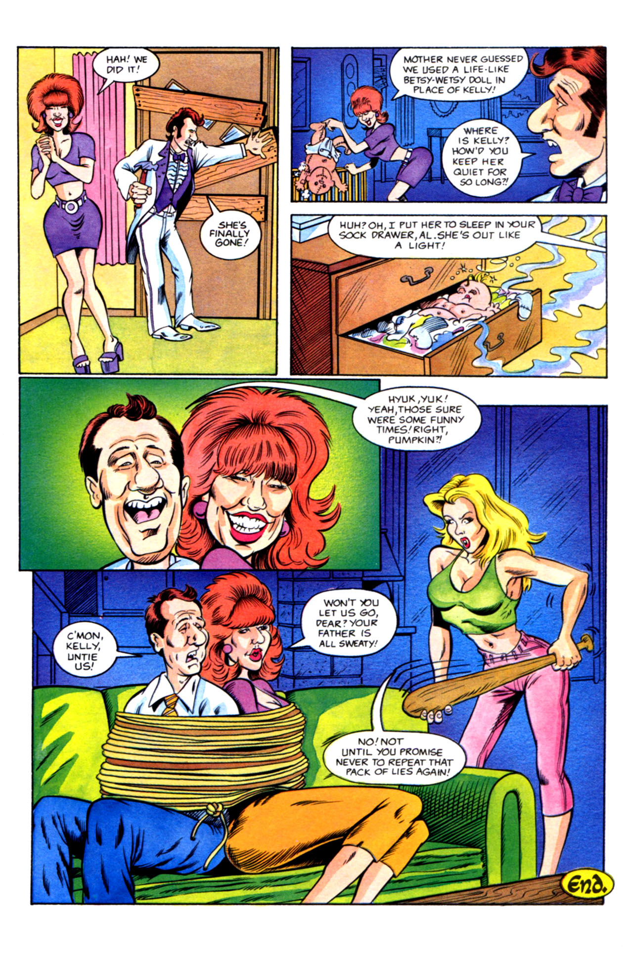 Read online Married... with Children: Flashback comic -  Issue #3 - 27