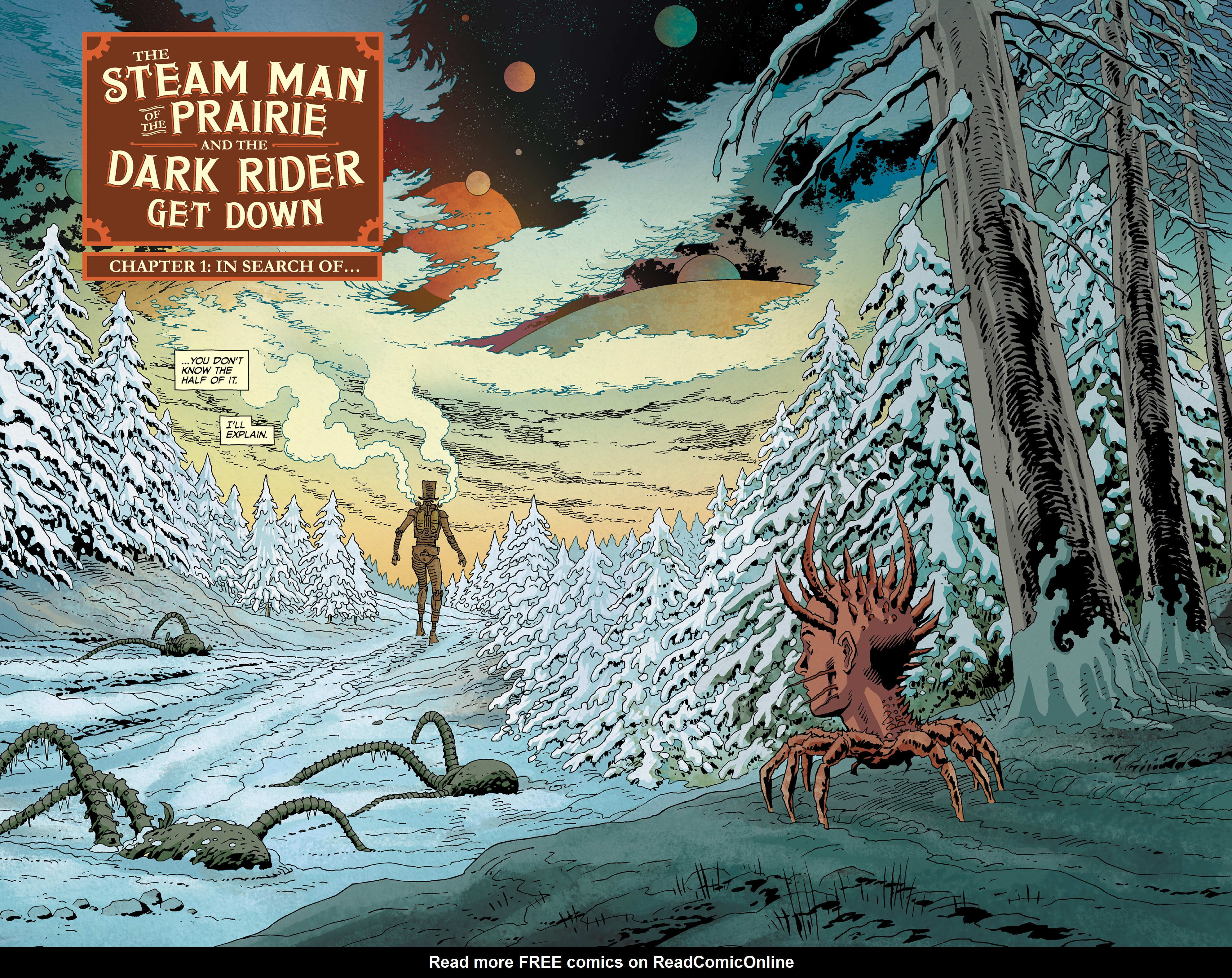 Read online The Steam Man comic -  Issue #1 - 6