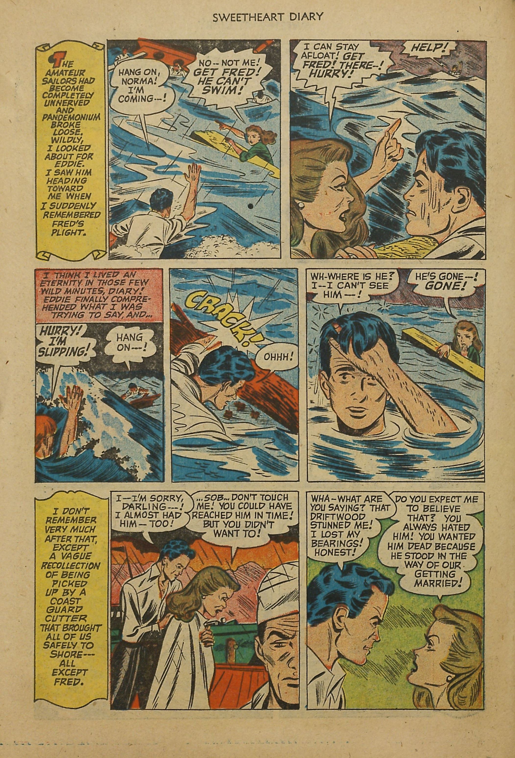 Read online Sweetheart Diary comic -  Issue #9 - 22