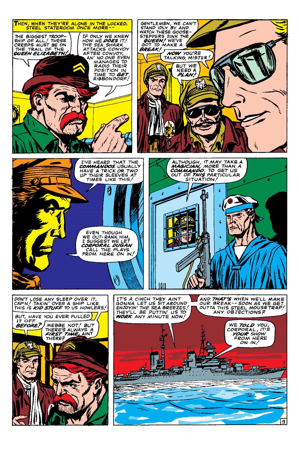 Read online Sgt. Fury Epic Collection: The Howling Commandos comic -  Issue #Sgt. Fury Epic Collection Berlin Breakout (Part 2) - 63