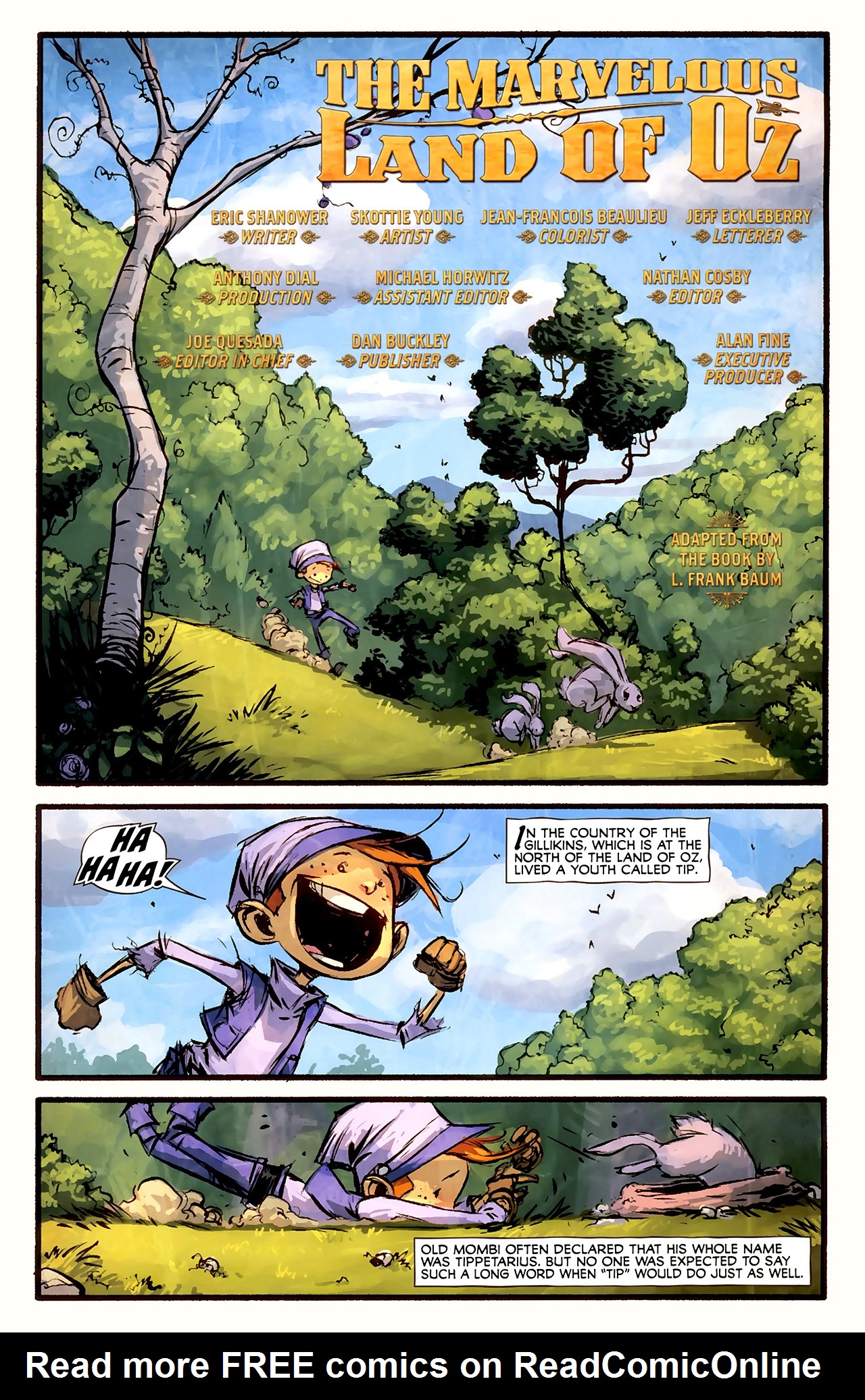 Read online The Marvelous Land of Oz comic -  Issue #1 - 5